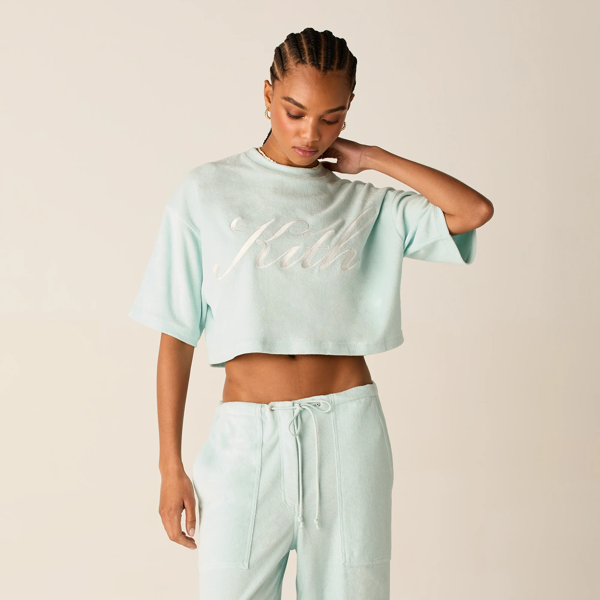Kith Women Min Towel Terry Cropped Tee