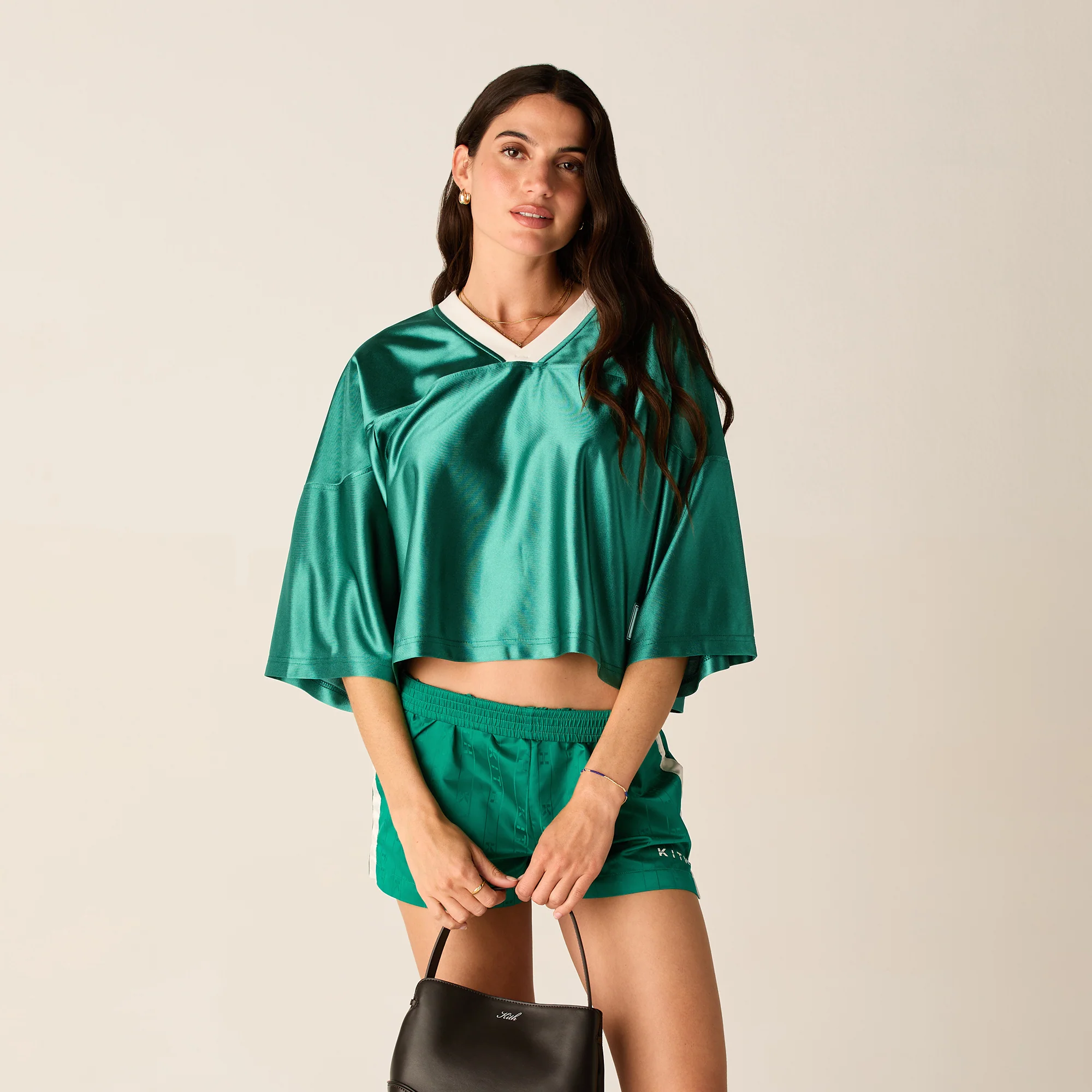 Kith Women Koda Cropped Football Jersey