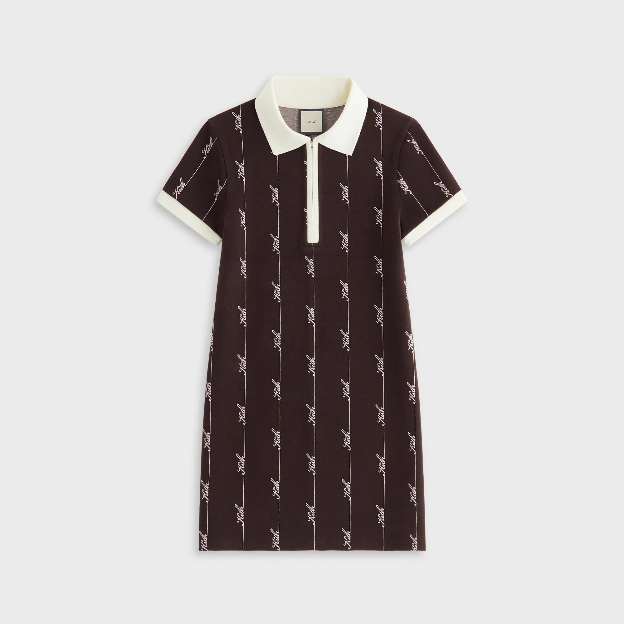 Kith Women Taylen Pique Logo Knit Dress