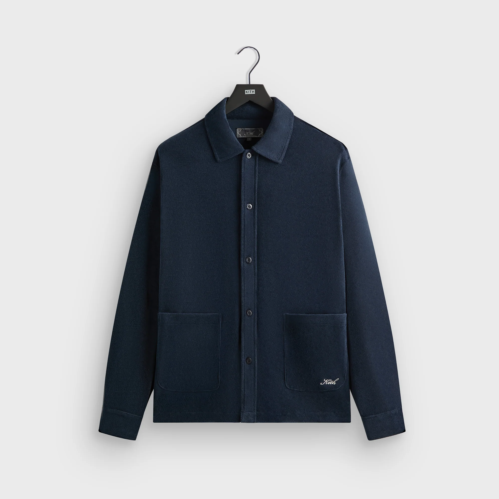 Kith Terry Boxy Collared Overshirt
