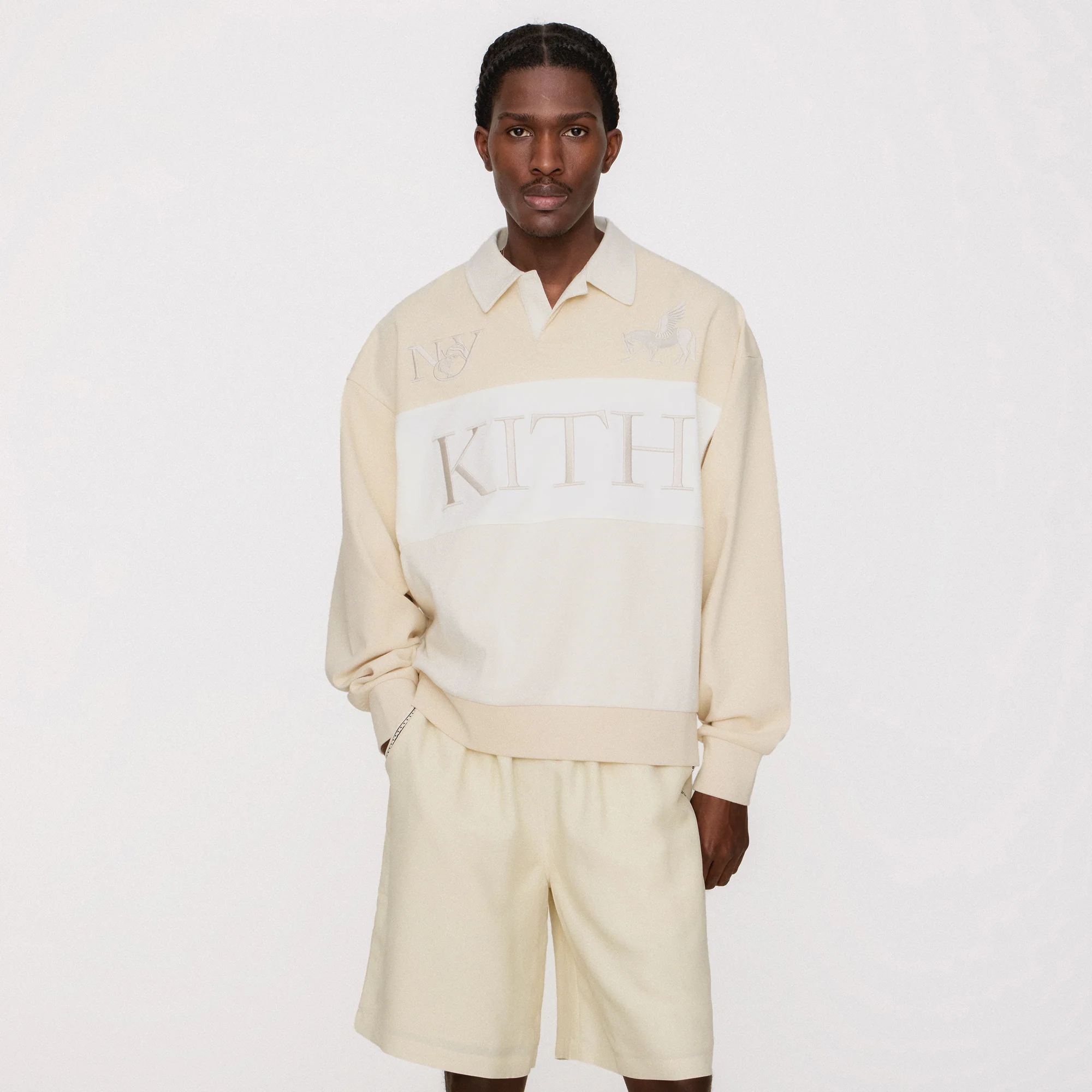Kith Rugby Nelson Collared Pullover
