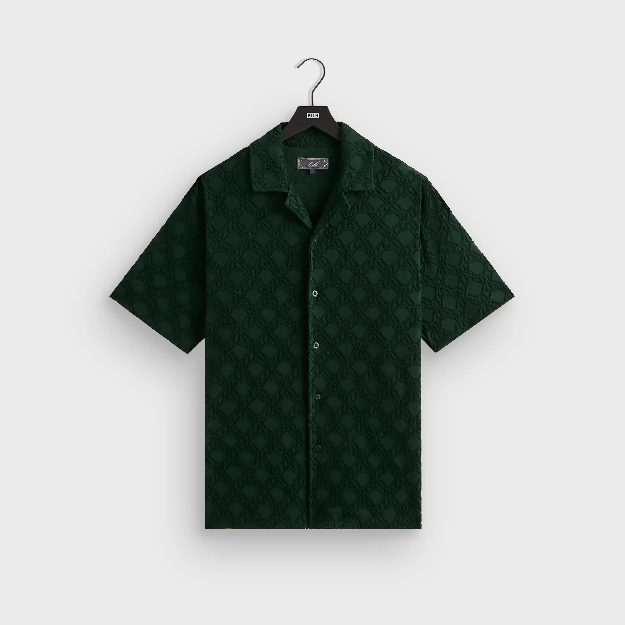 Kith Monogram Terry Thompson Camp Collar Shirt
