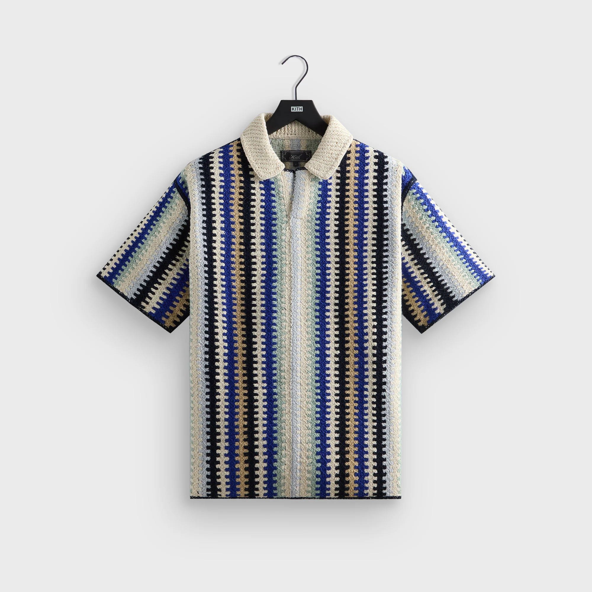 Kith Short Sleeve Keyon Crochet Pullover