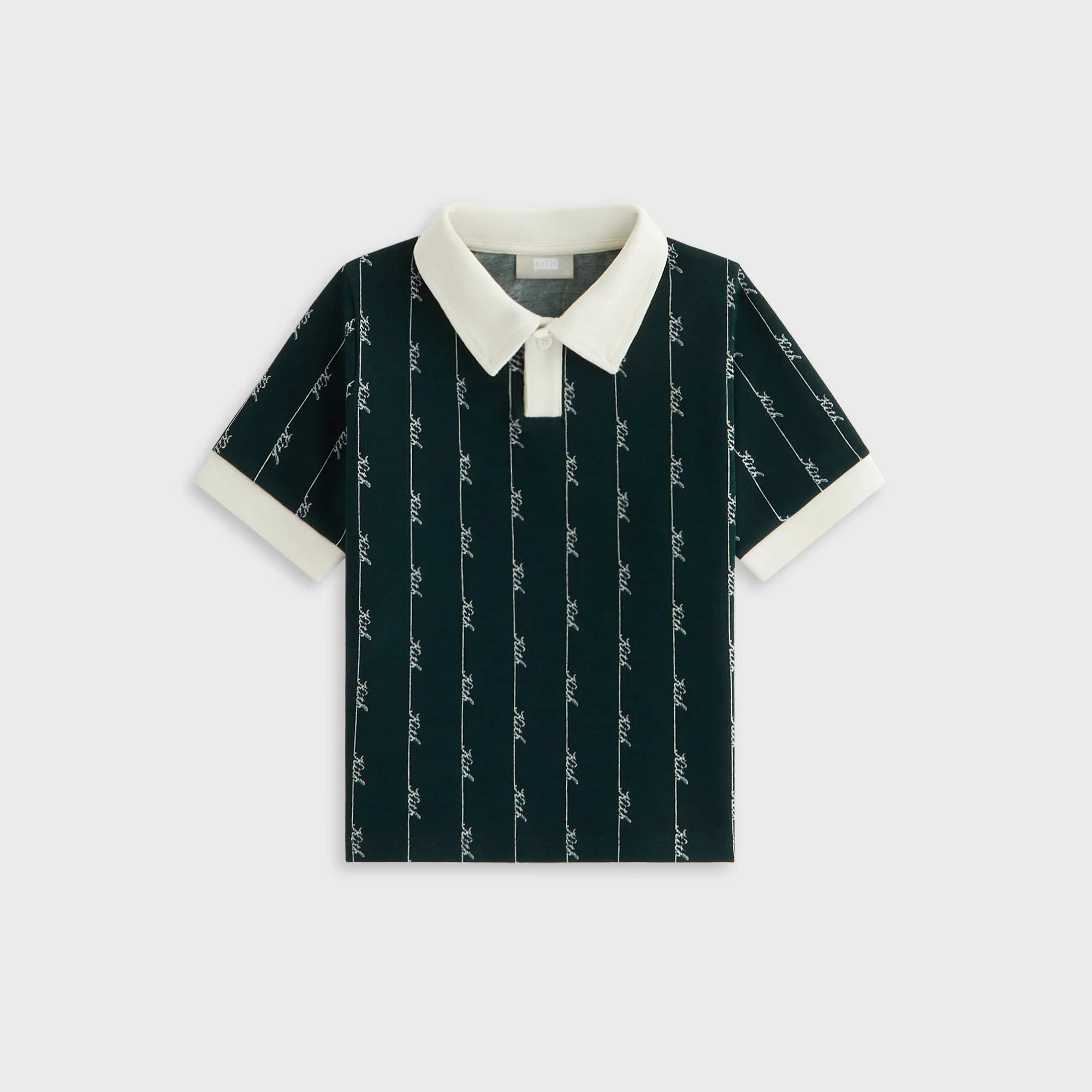 Kith Kids Script Knit Tilden Polo