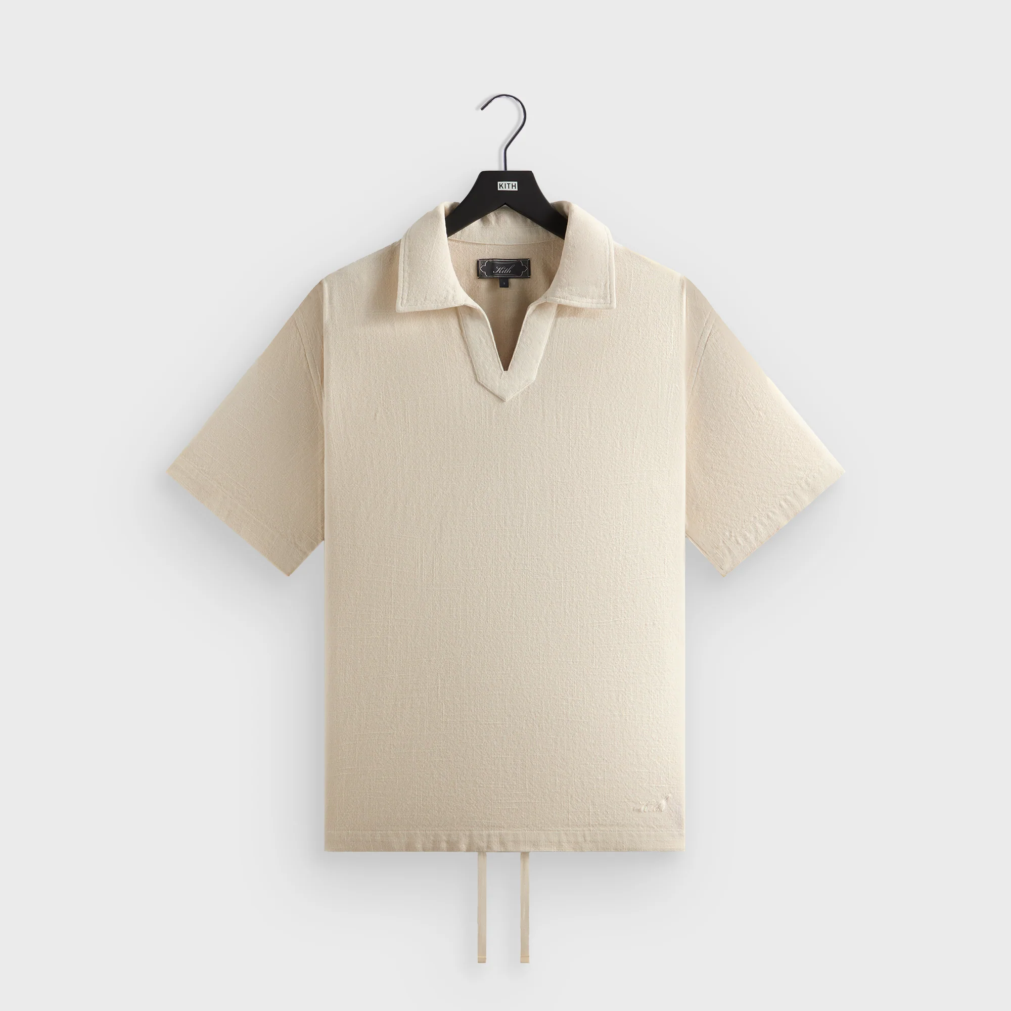 Kith Soft Woven Short Sleeve Glen Pullover