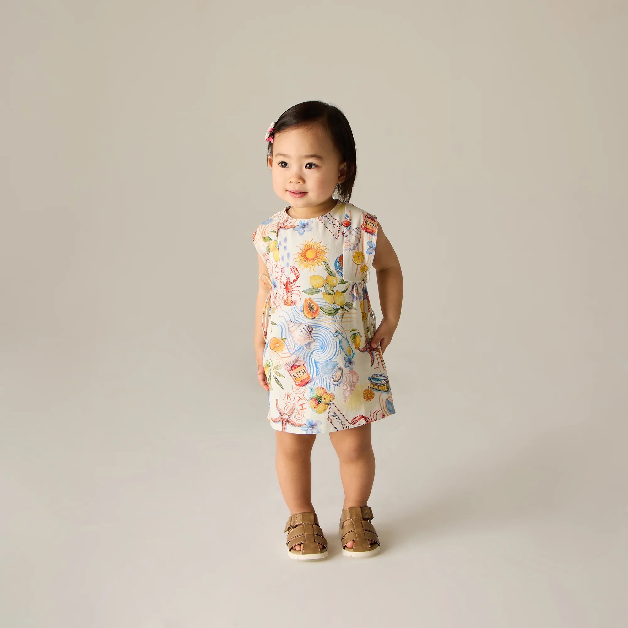 Kith Baby Summer Picnic Dress Bloomer Set