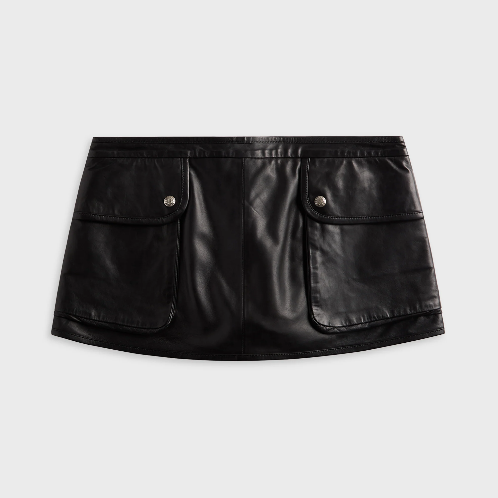 Leather Layered Skirt