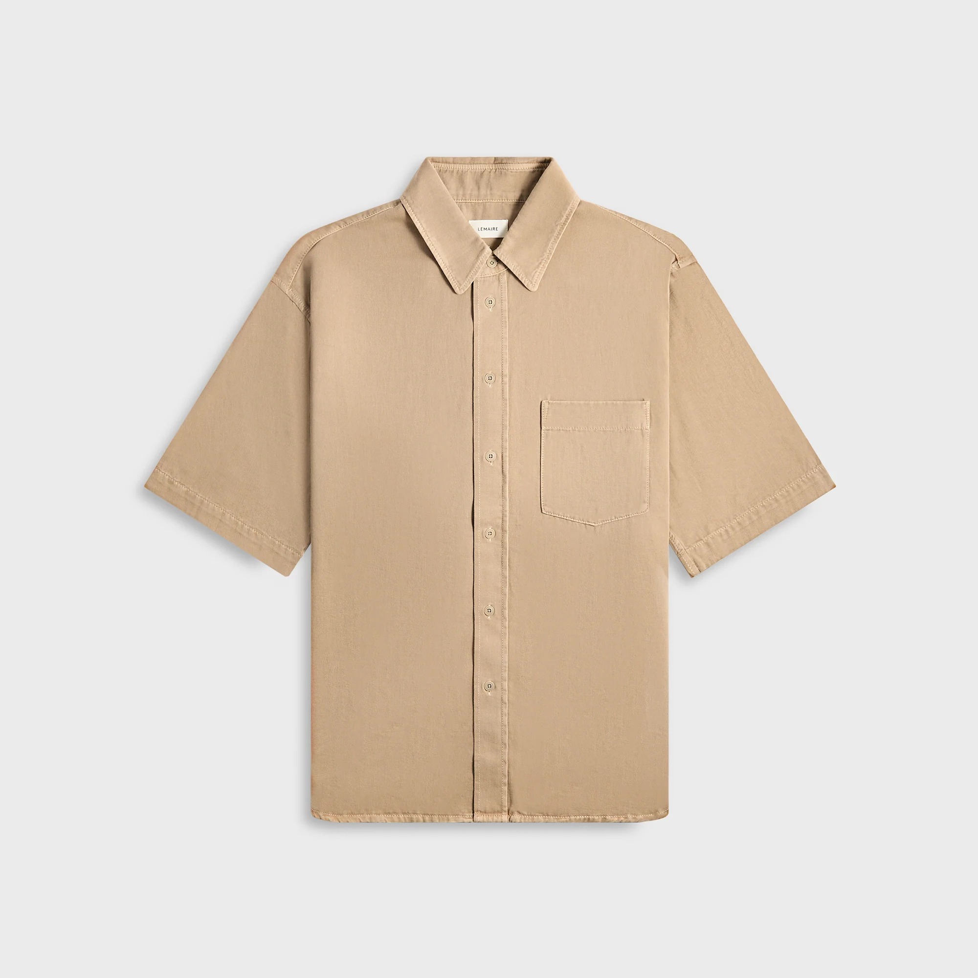 Short Sleeve Denim Shirt