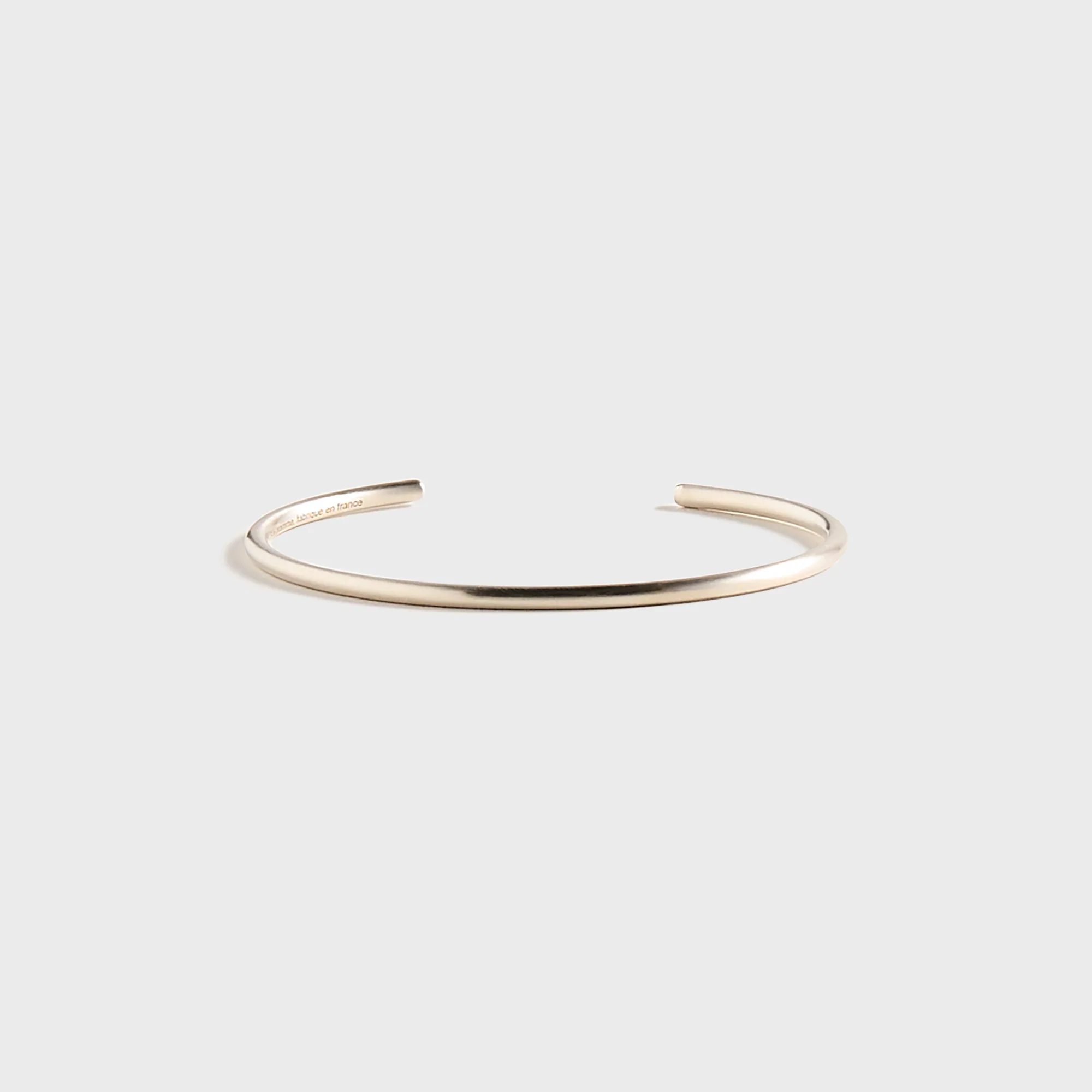 7g Brushed Sterling Silver Bangle Bracelet
