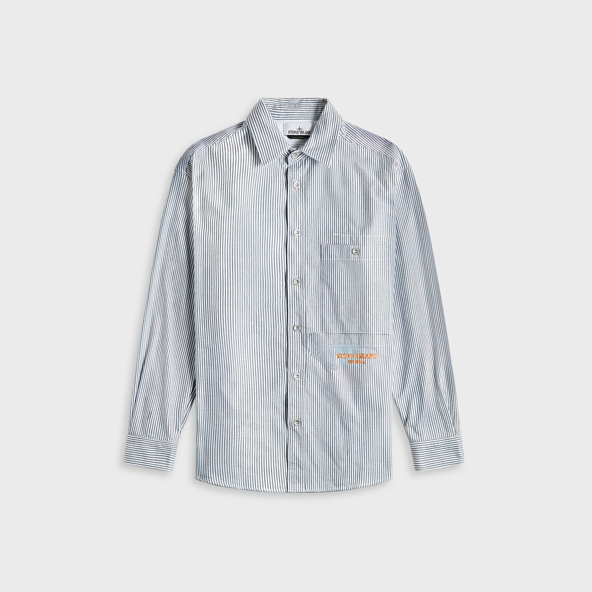 Striped Oxford Cotton Marina Shirt