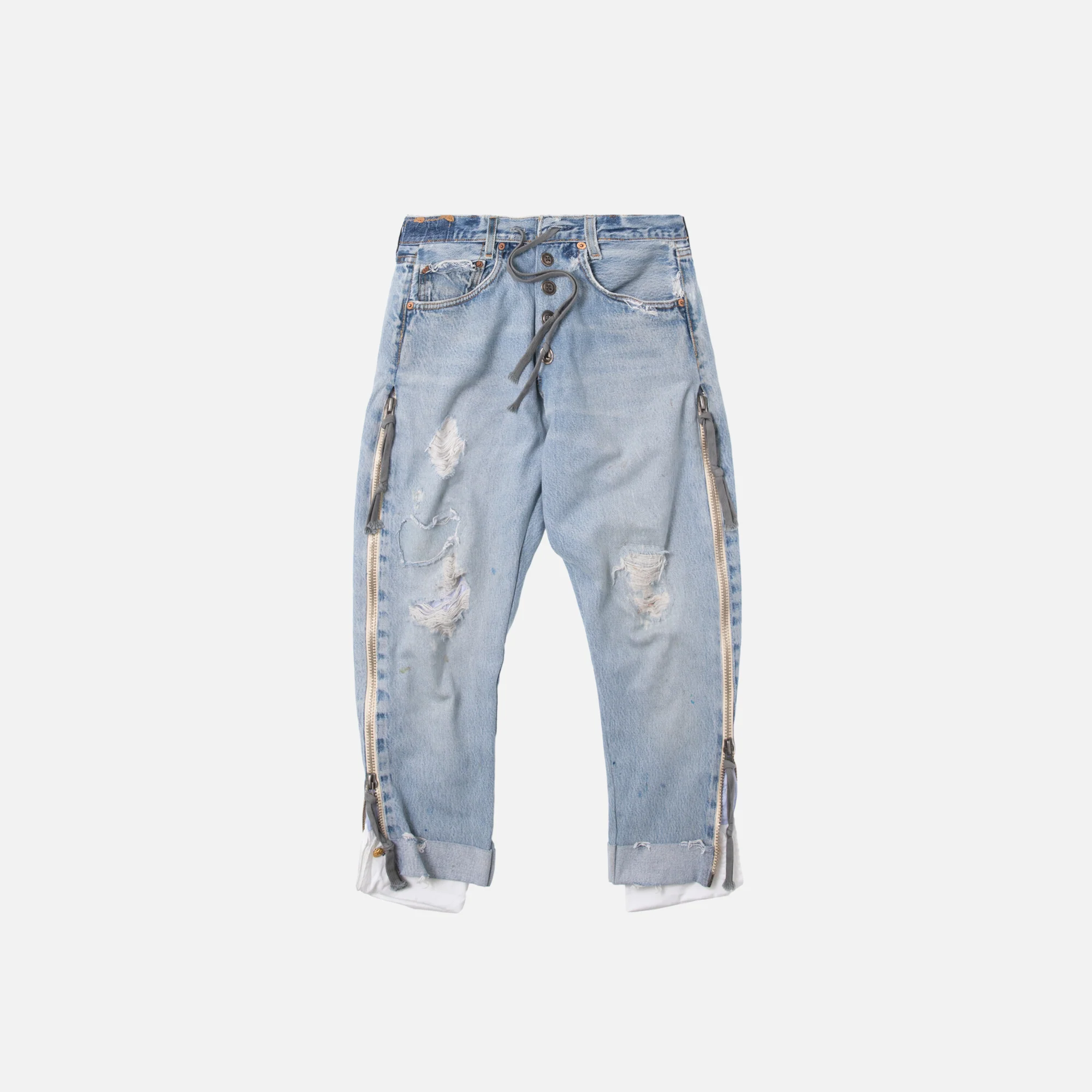 Denim Prep Zip Pant