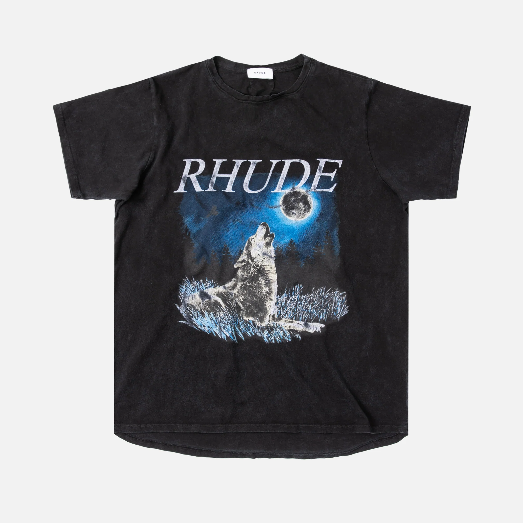 Wolf W/ the Moon Tee