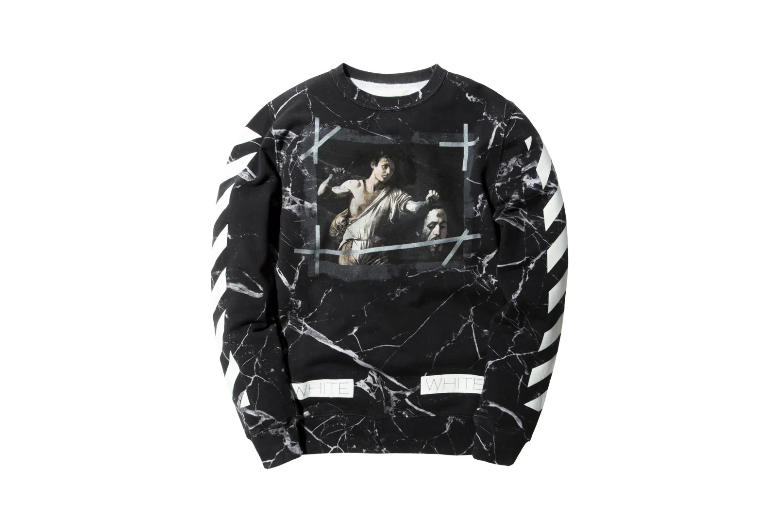 Marble Caravaggio Crewneck Ã¢Â?Black