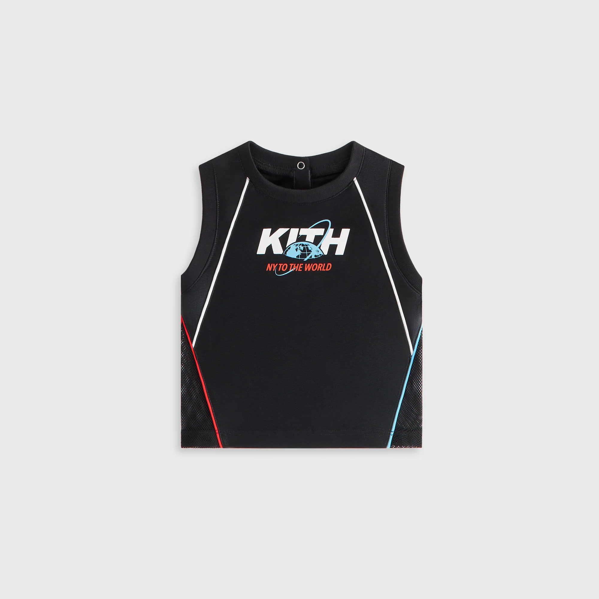 Kith Baby New York to the World Unisphere Faille Jersey