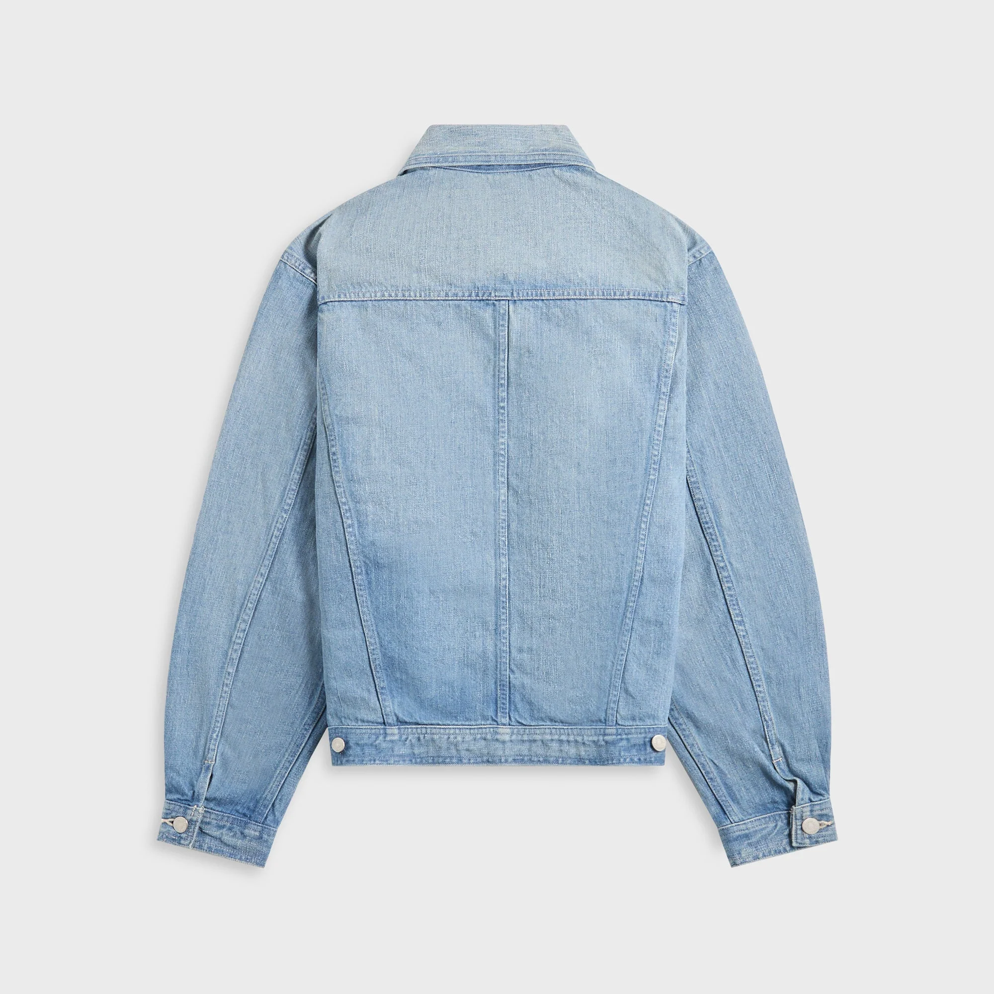 Selvedge Faded Light Denim Blouson