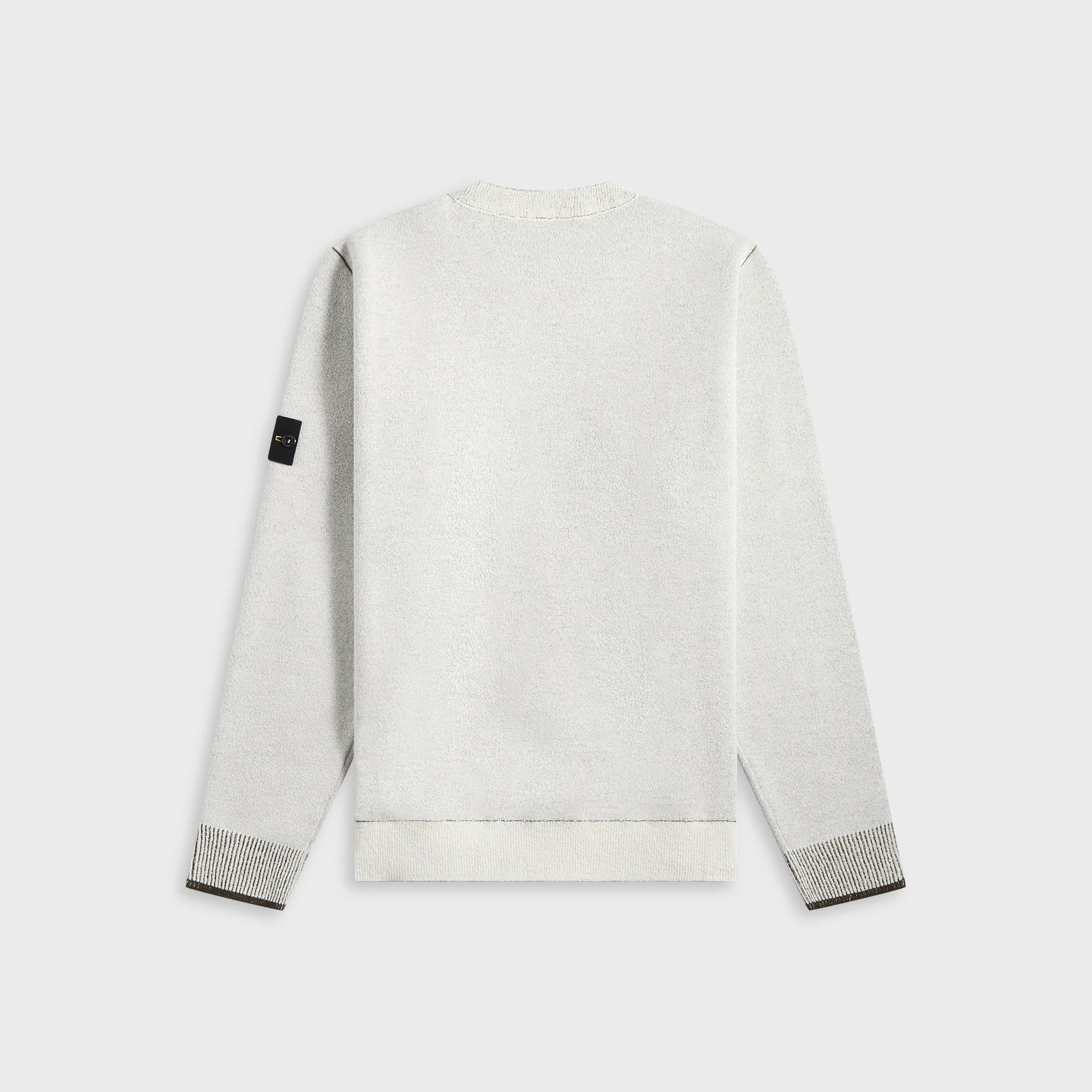 Double Face Bi-Color Cotton Nylon Crewneck
