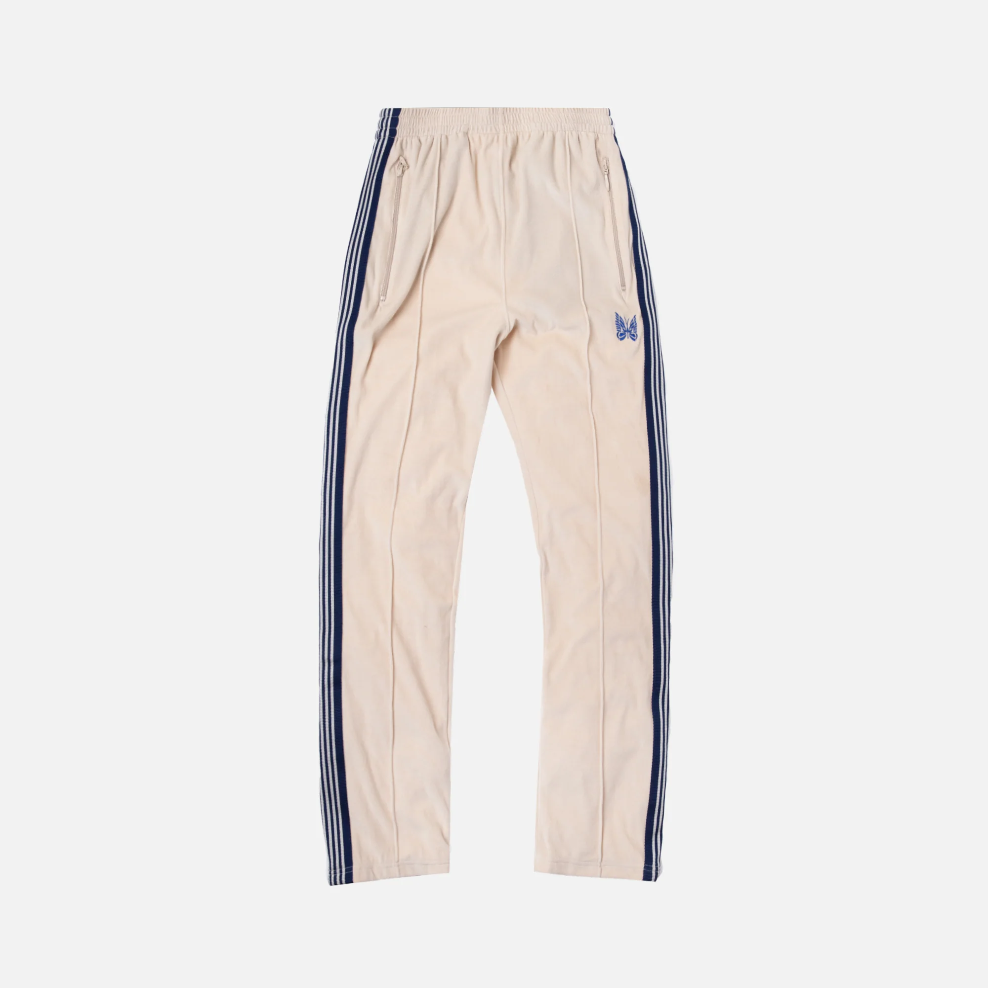 Narrow Velour Track Pant