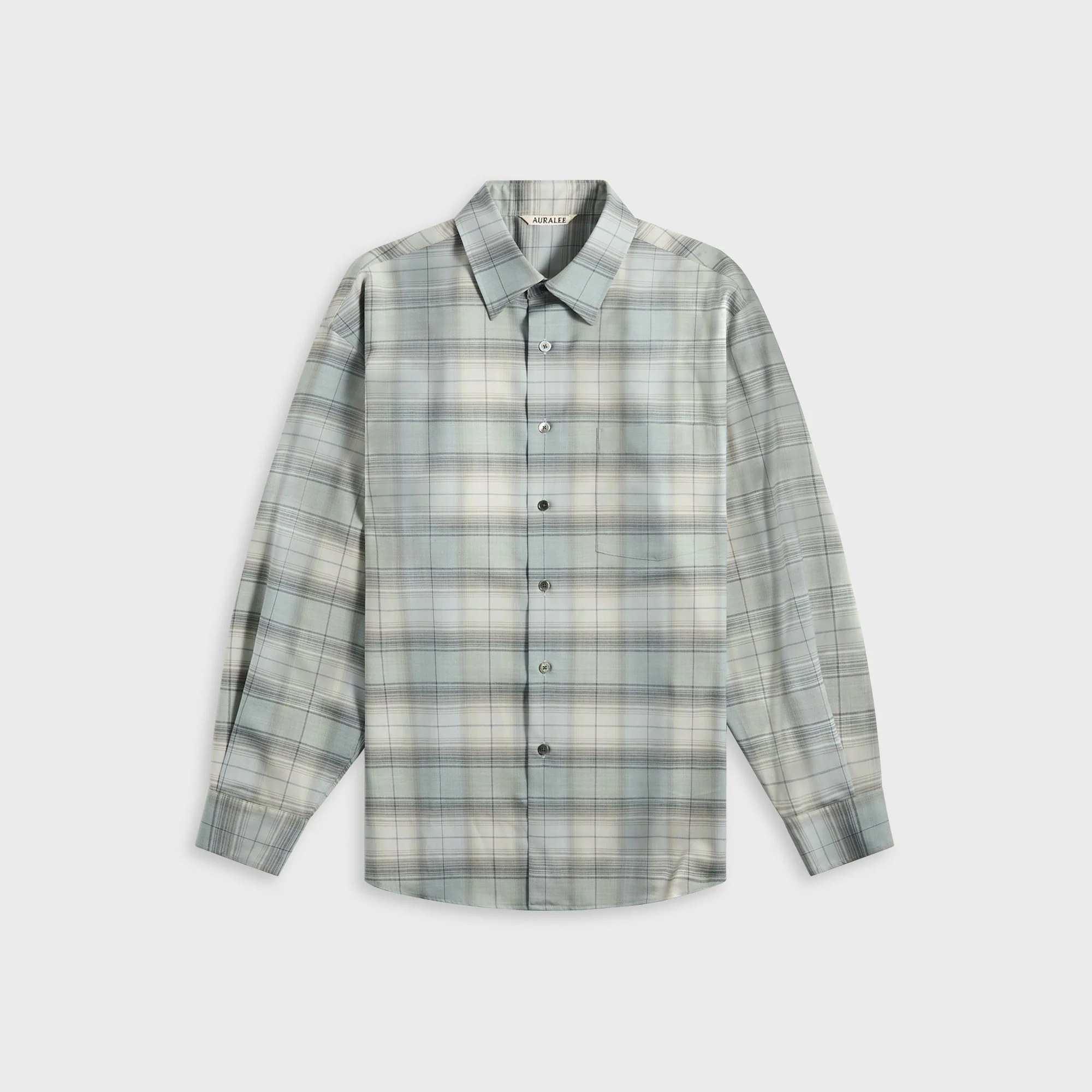 Super Light Wool Check Shirt