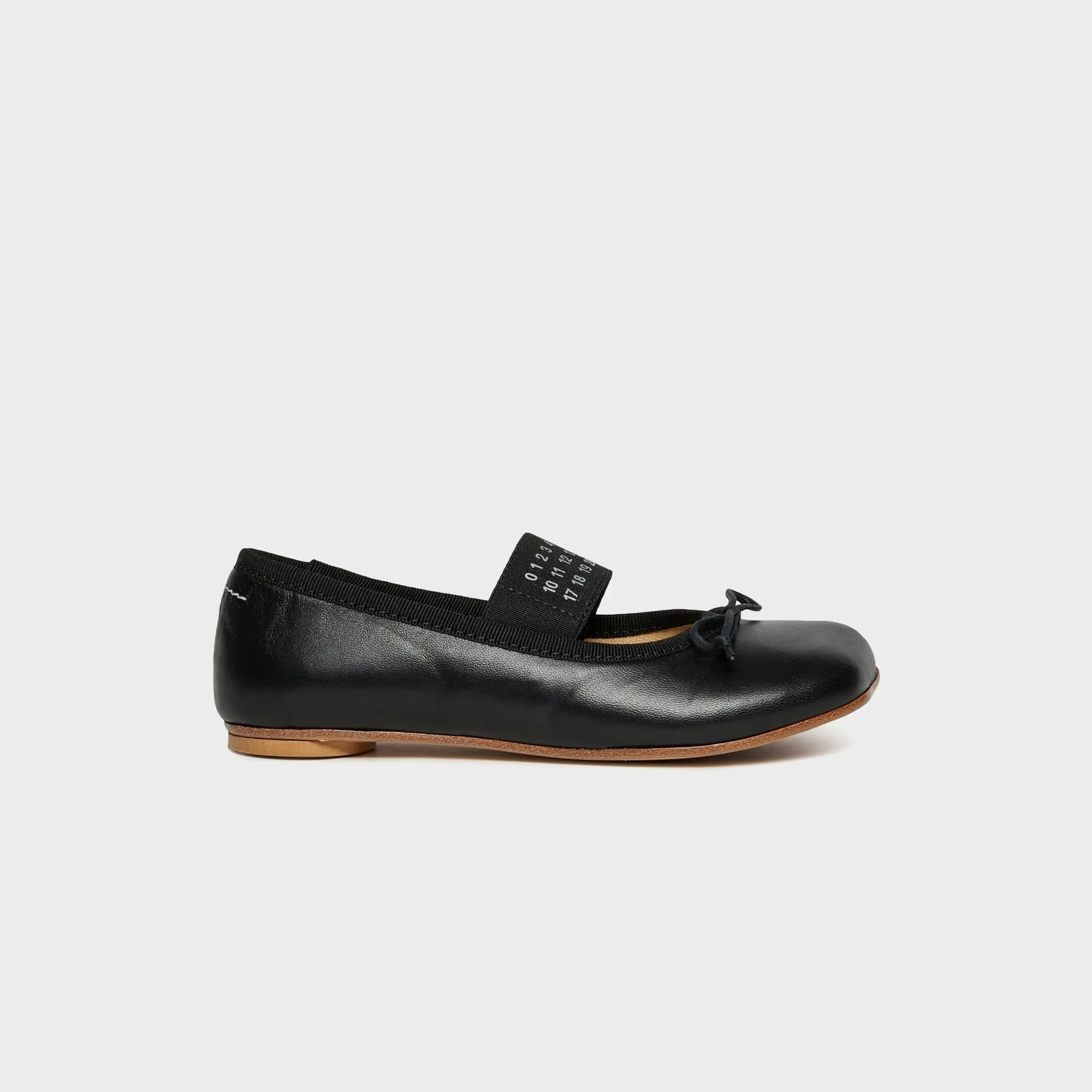 Kids Leather Anatomical Toe Ballet Flats