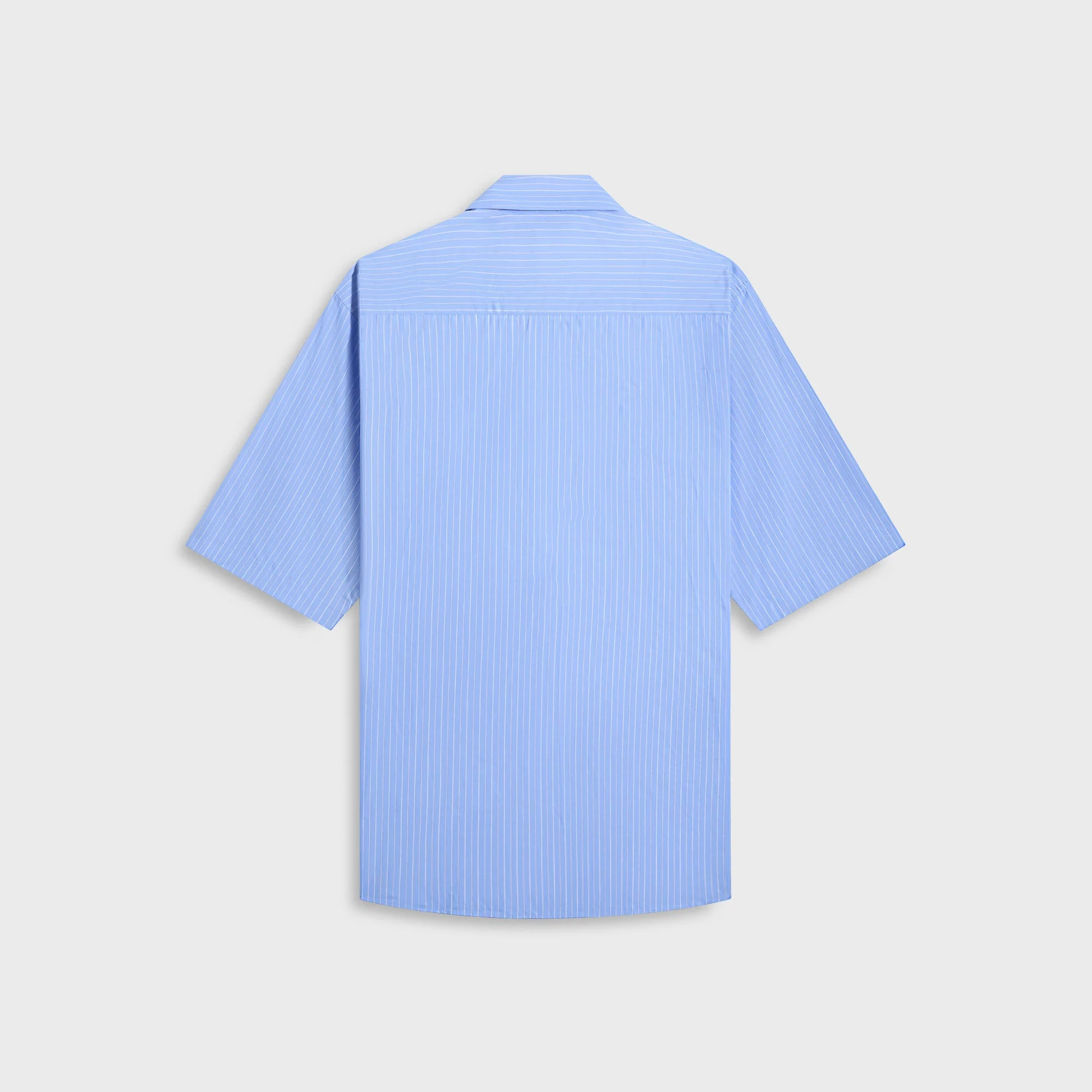 Suvin High Count Cloth Stripe Half Sleeved Shirt