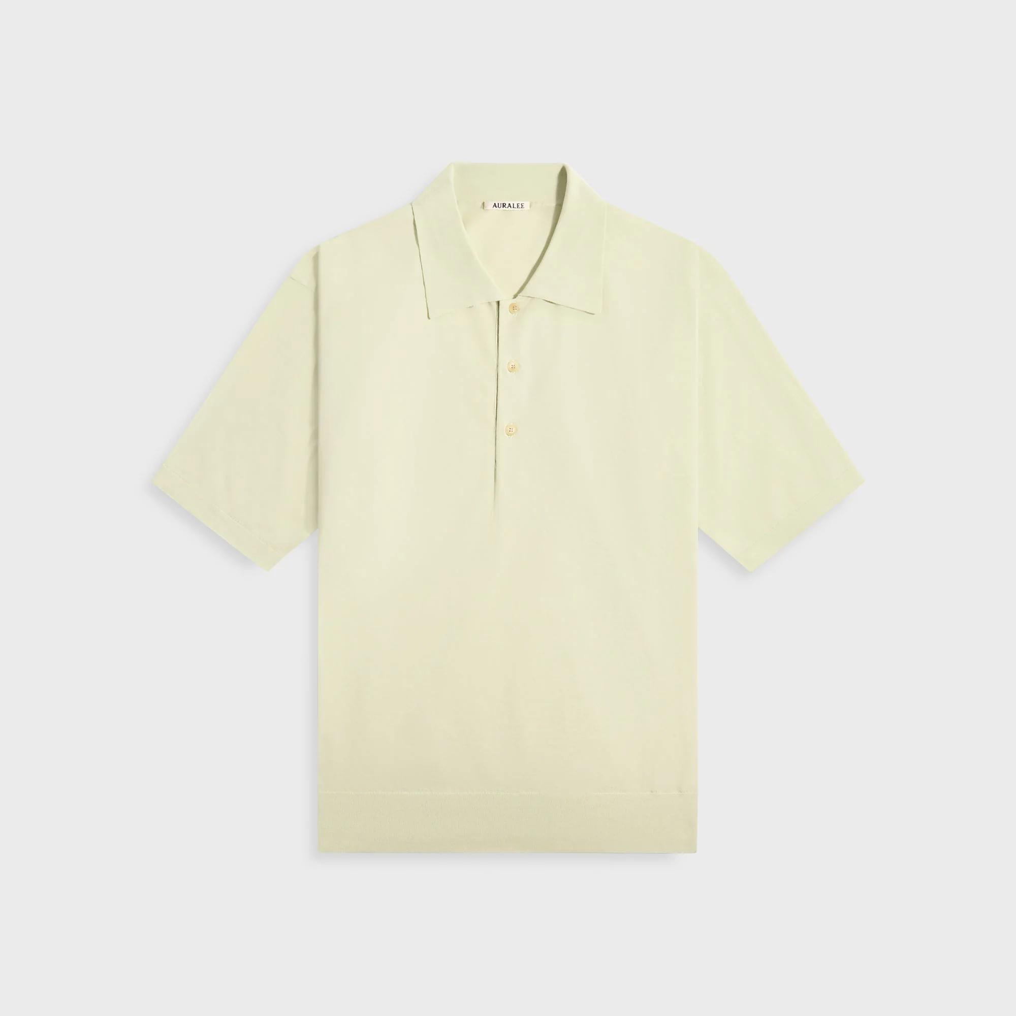 Super High Gauge Cotton Knit Polo