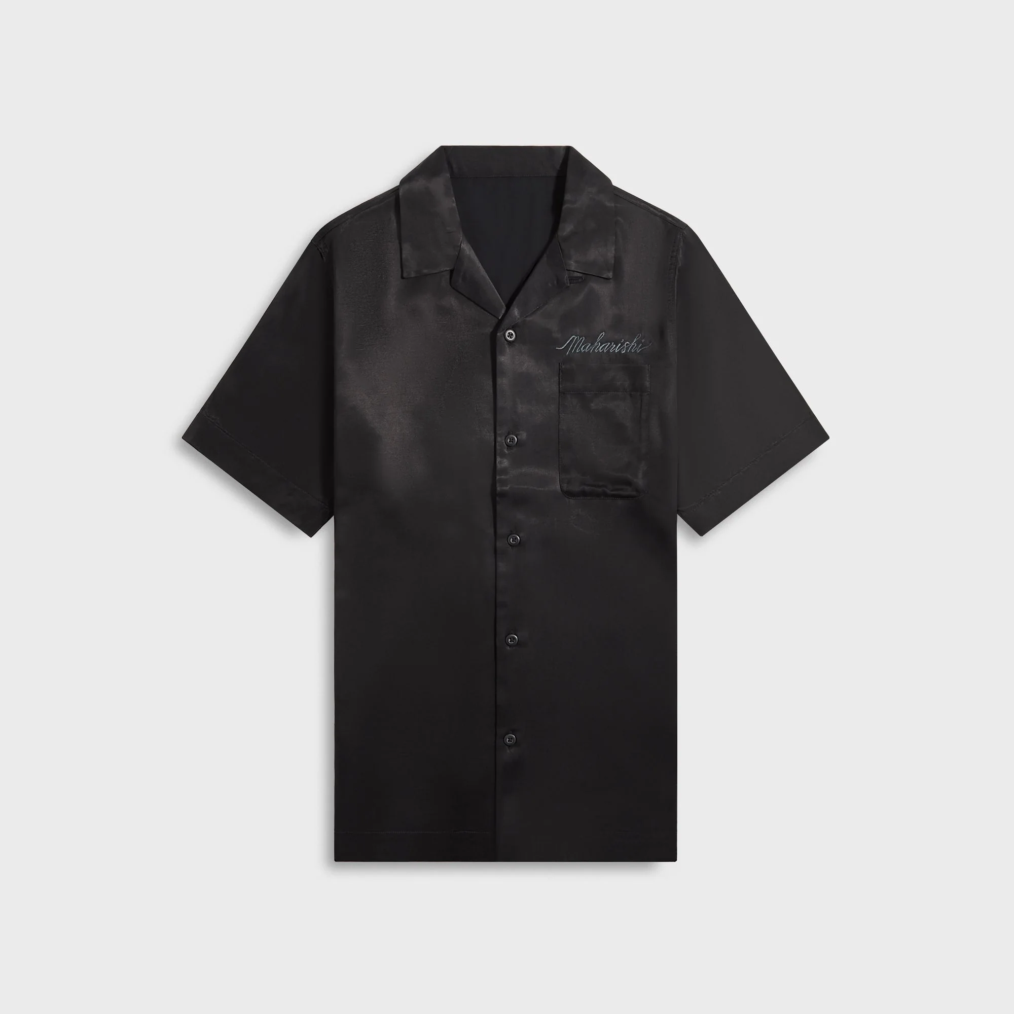 6098 Tiger Dragon Camp Collar Shirt