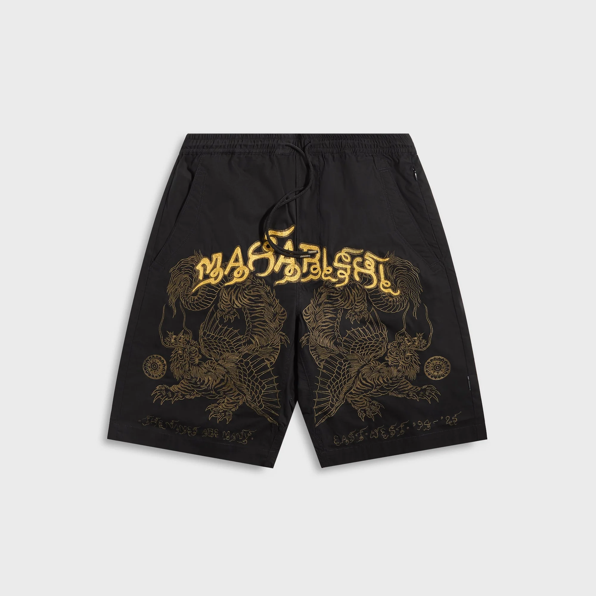 6093 Muay Thai Tiger Dragon Trackshorts