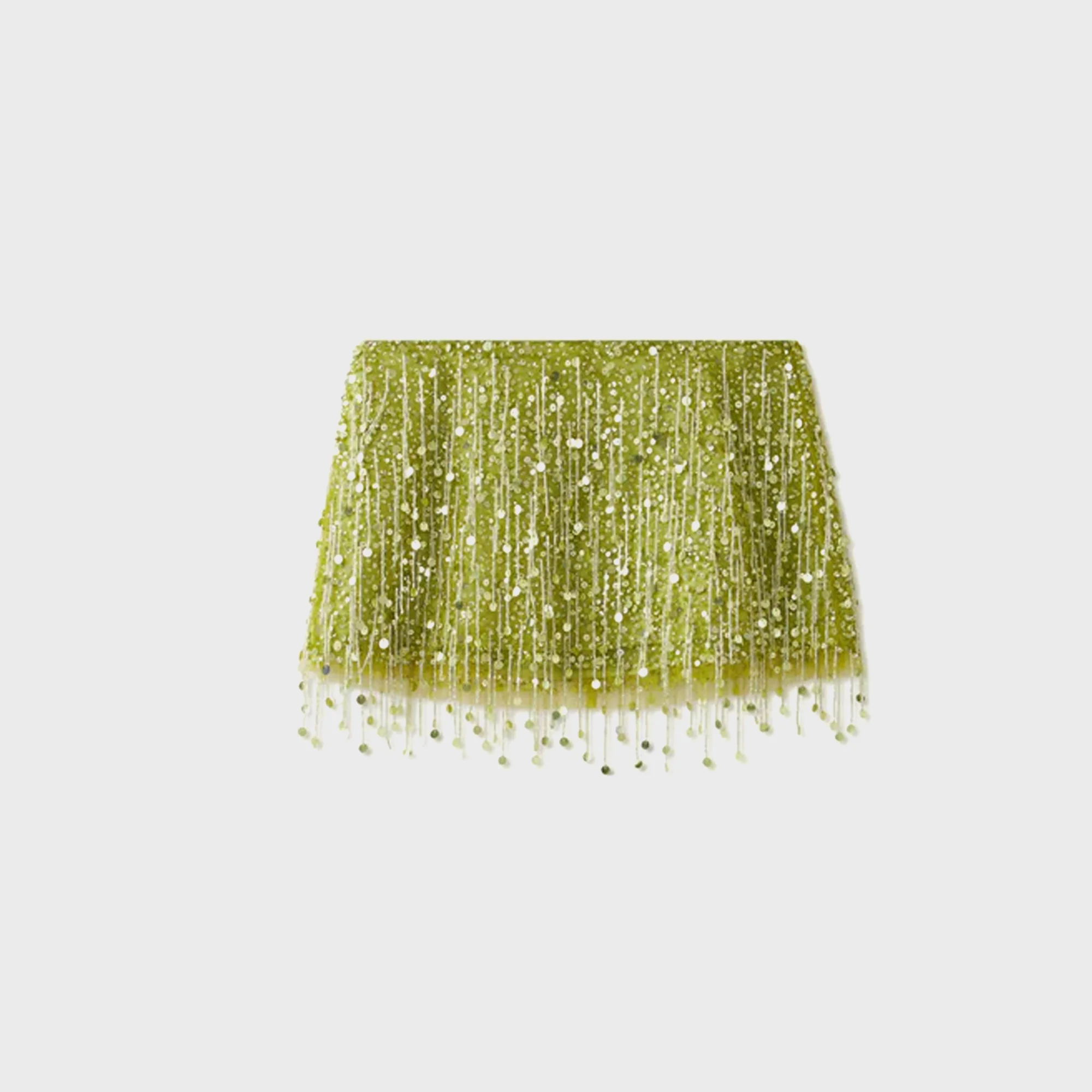 Yasmin Hand Beaded Mini Skirt