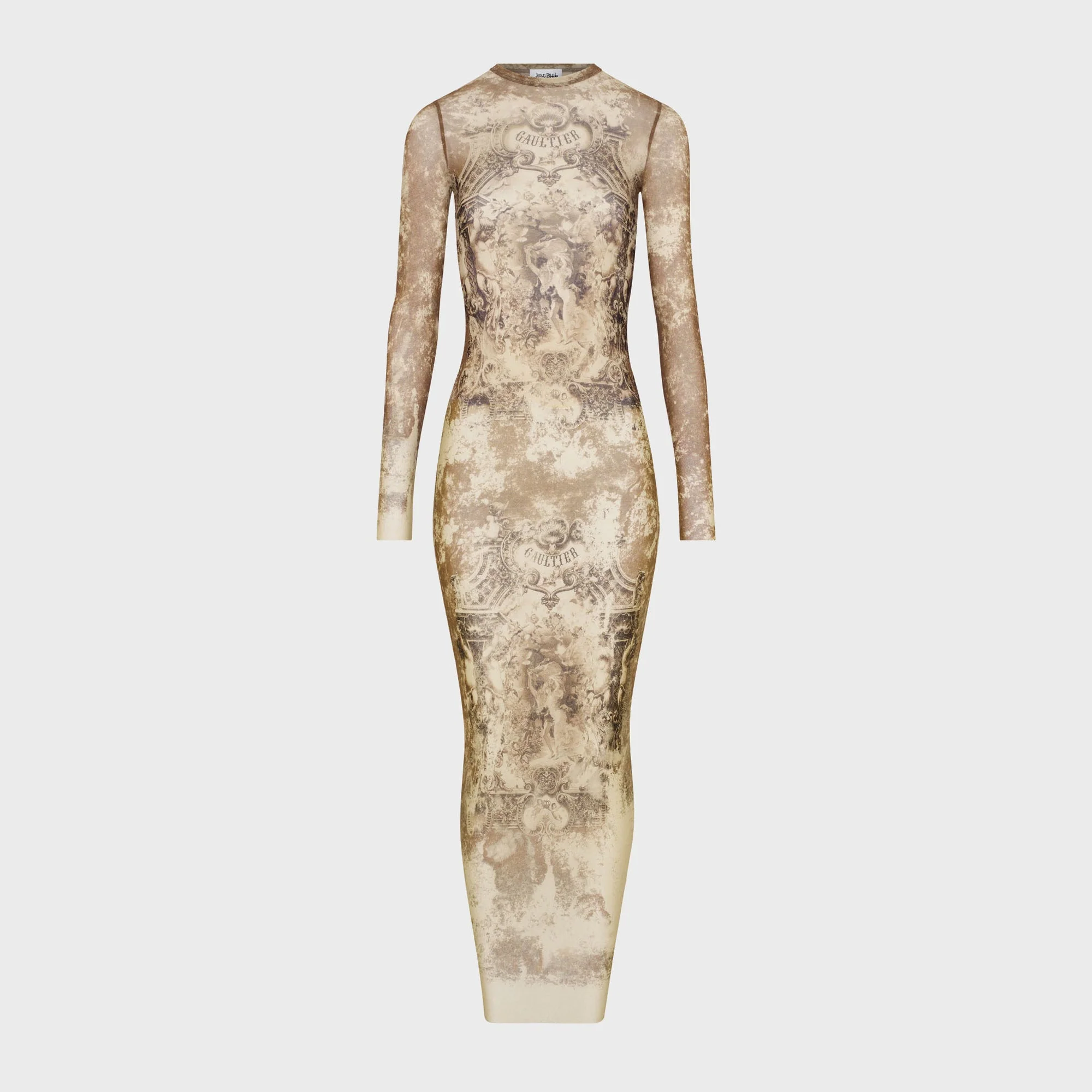 Mesh Long Dress
