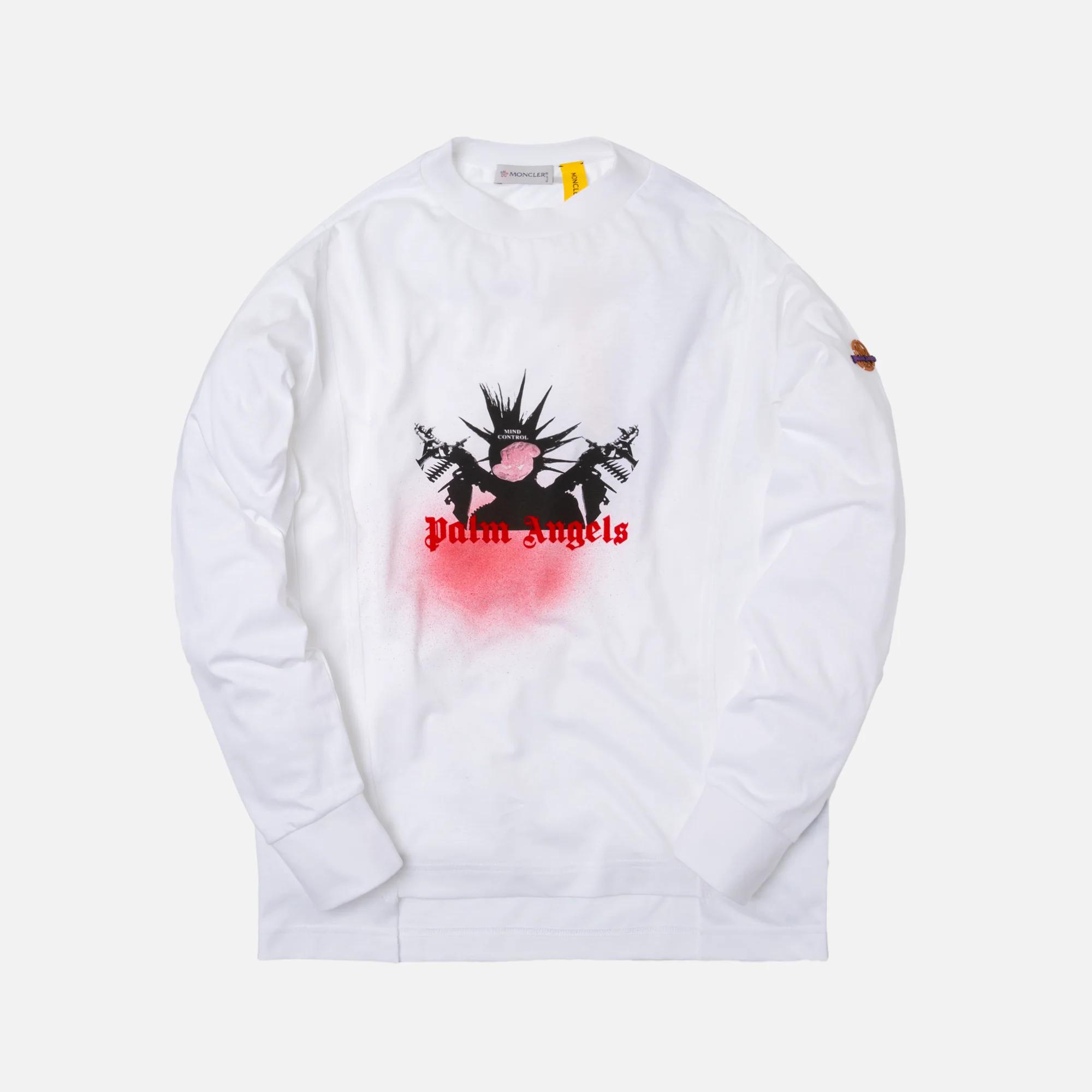 8  Palm Angels Maglia Girocollo Graphic L/S Tee