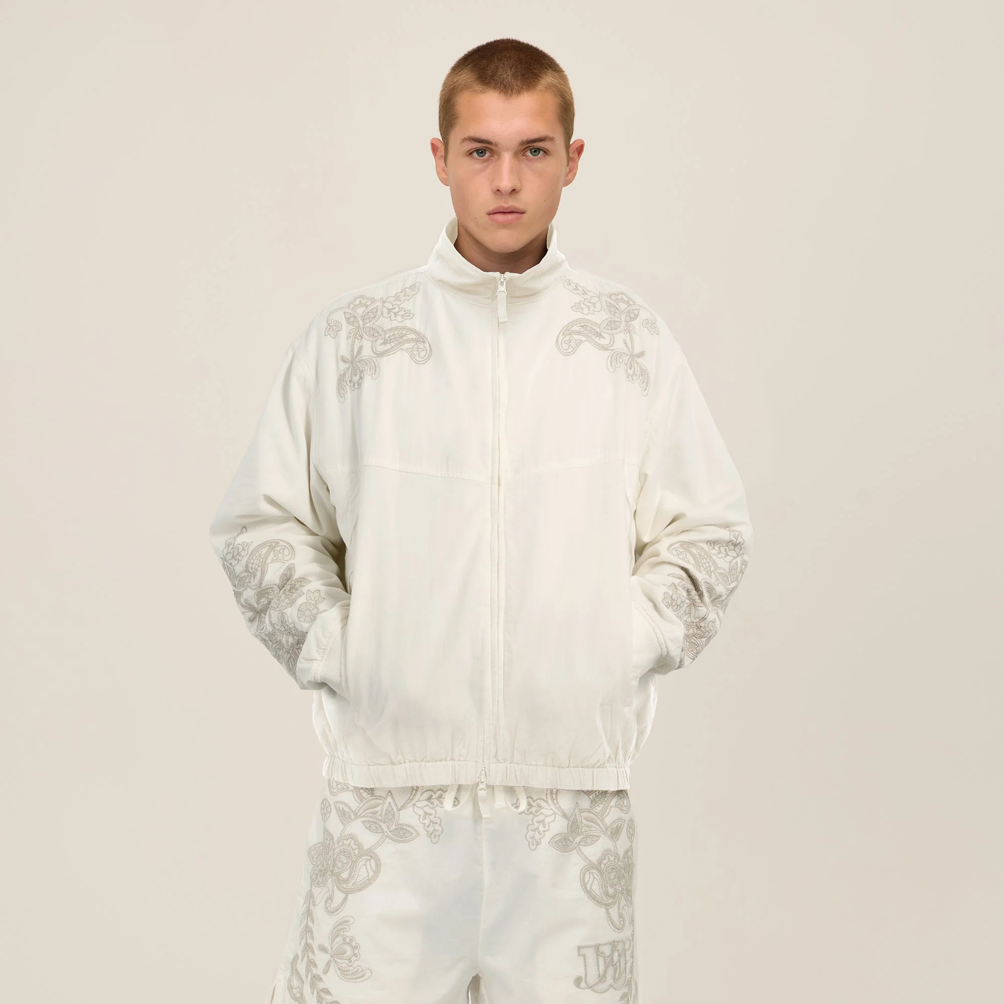 Kith for Wilson Embroidered Mesh Track Jacket