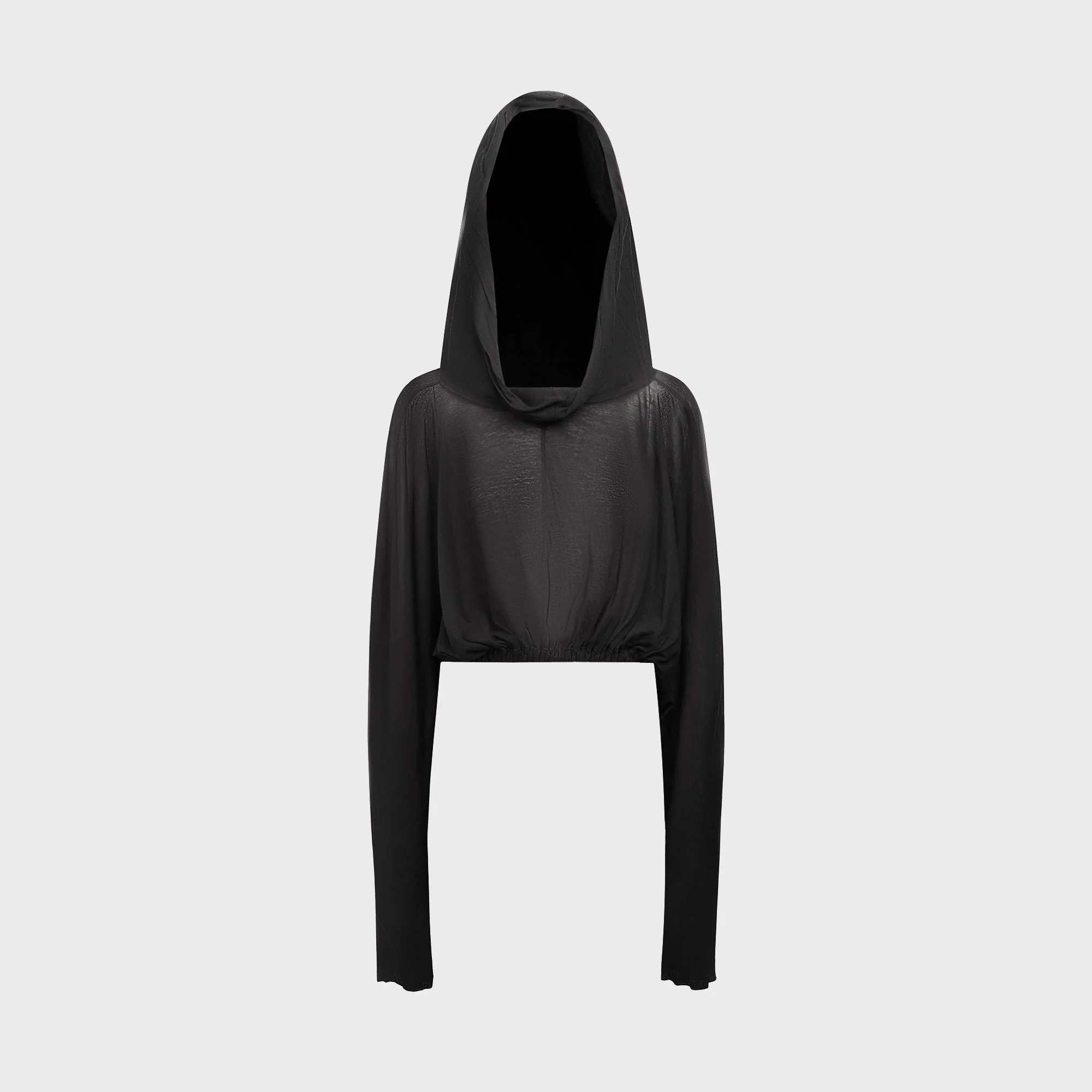Cropped Hooded Tunic