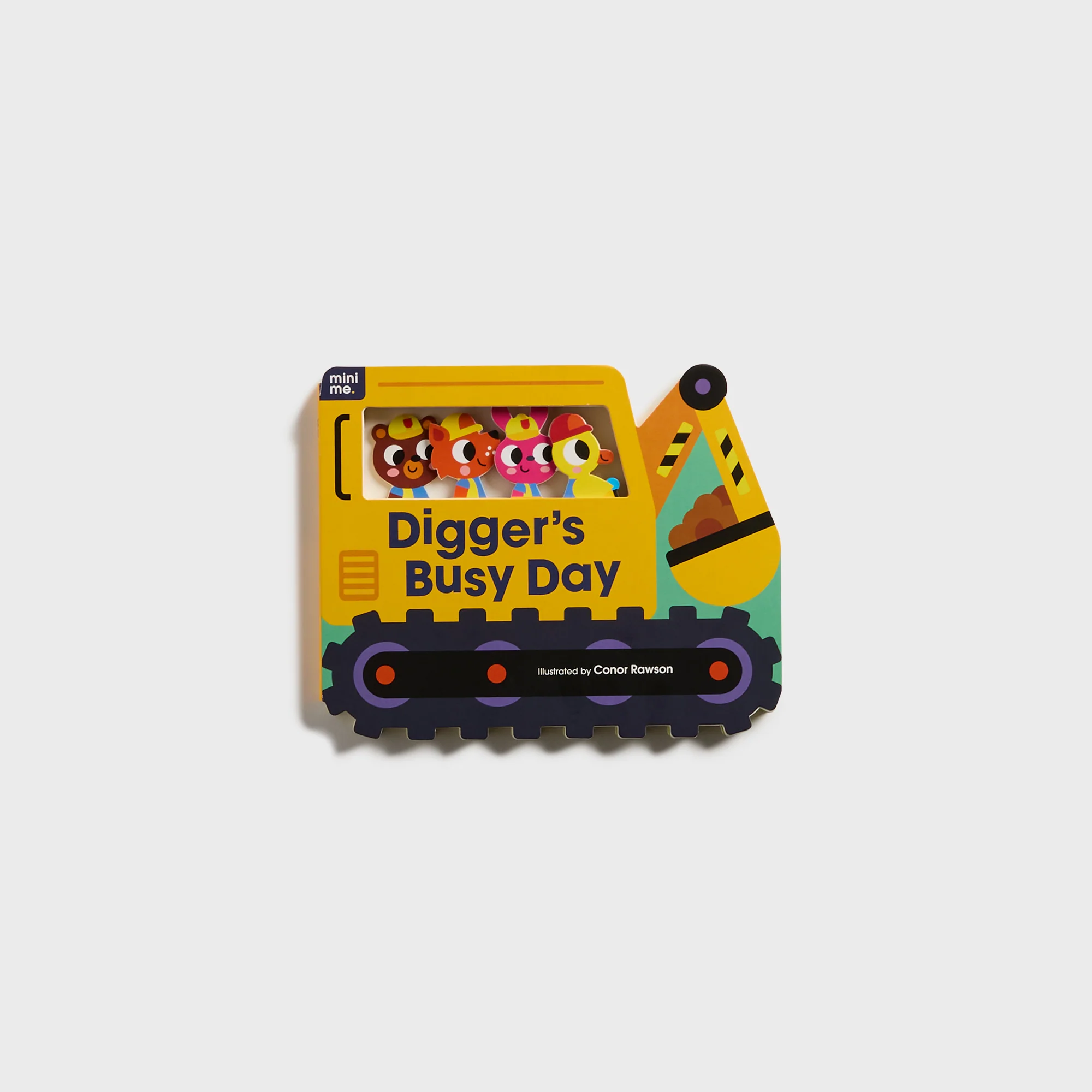 Digger`s Busy Day Shaped Board Book