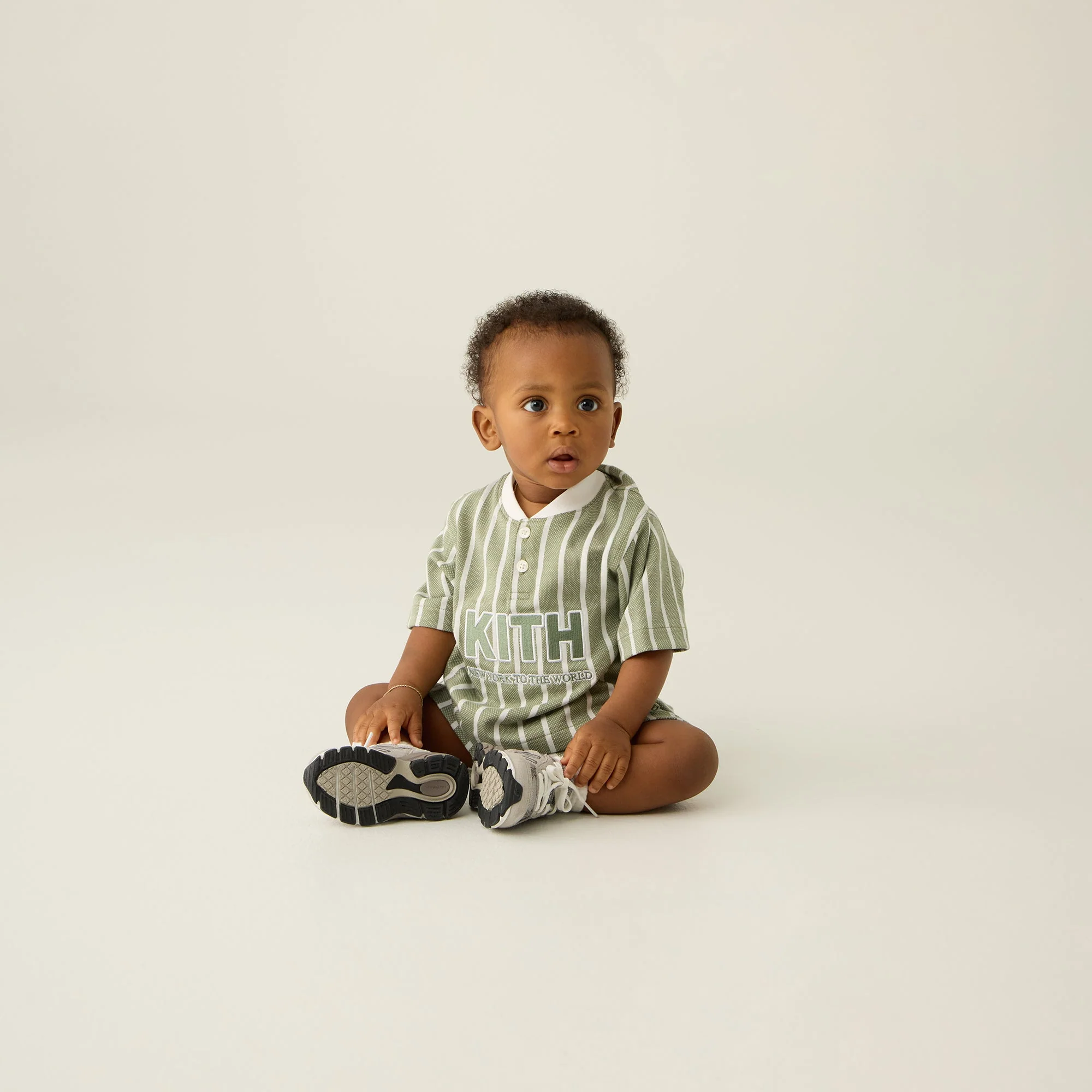 Kith Baby Birdseye Pearson Henley Pullover