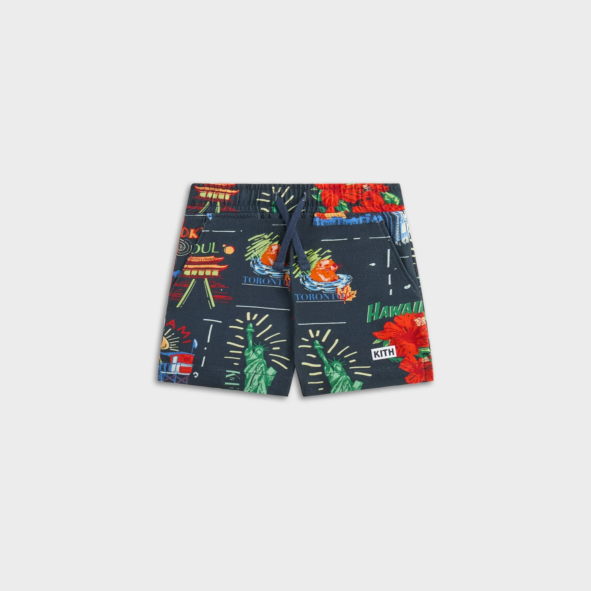 Kith Baby Souvenir Stamp Thompson Camp Short