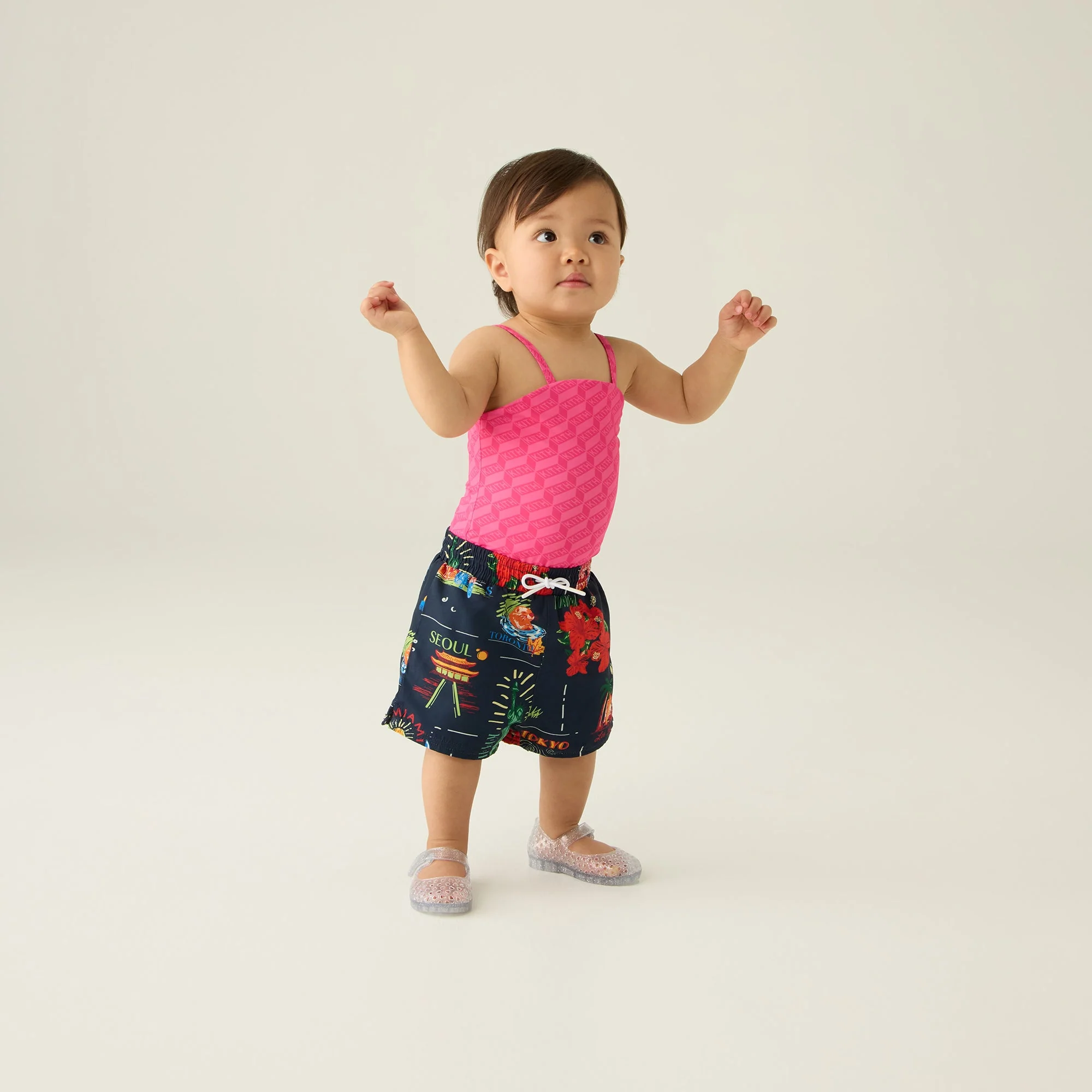 Kith Baby Souvenir Stamp Kai Swim Trunk