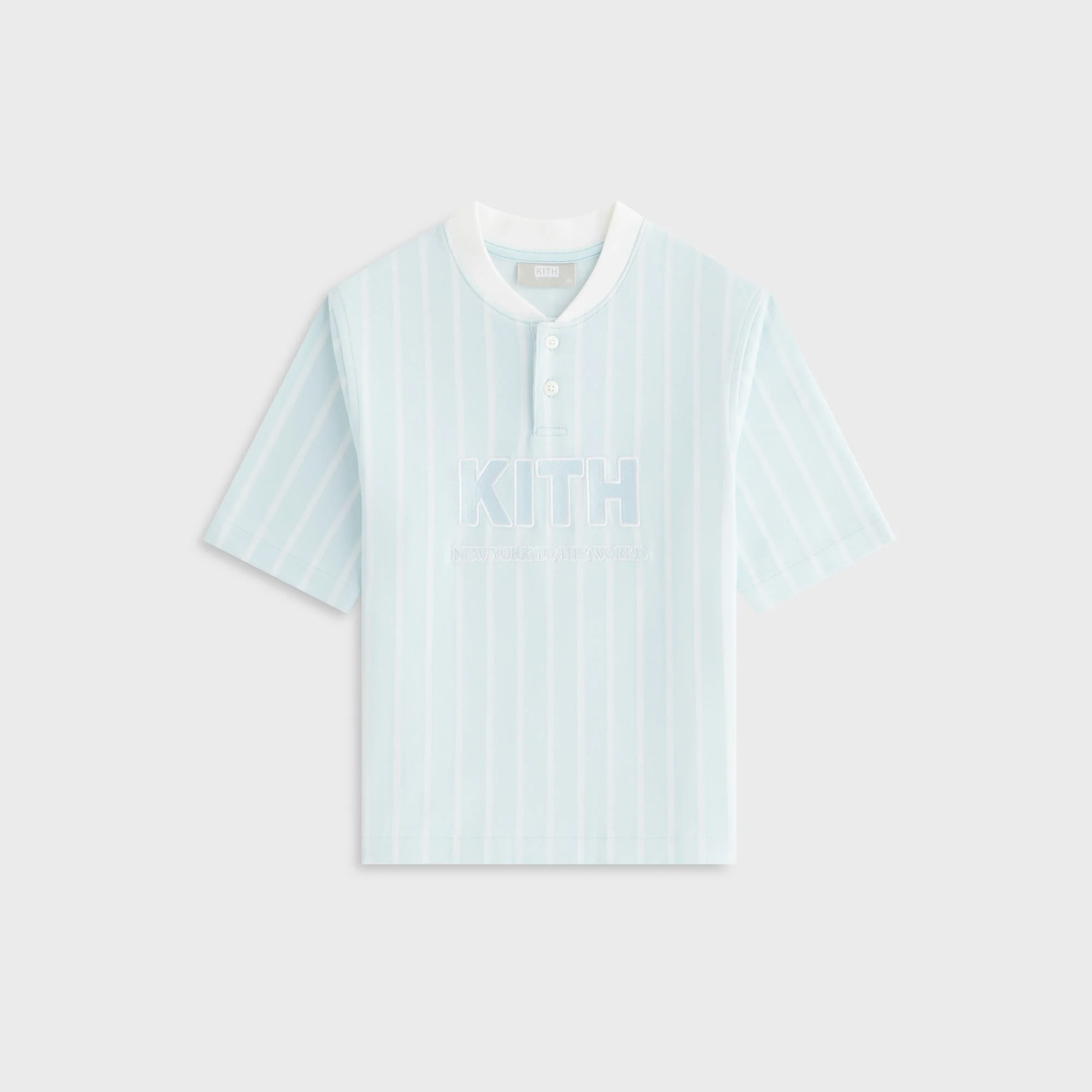 Kith Kids Birdseye Pearson Henley Pullover