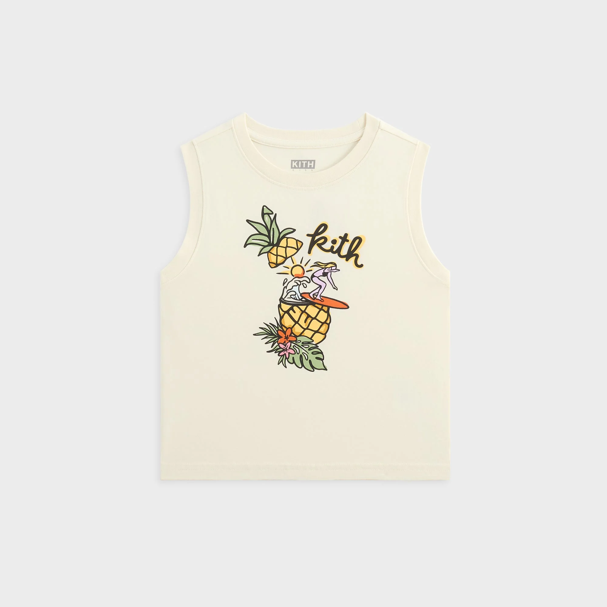 Kith Kids Pineapple Surfer Muscle Tank