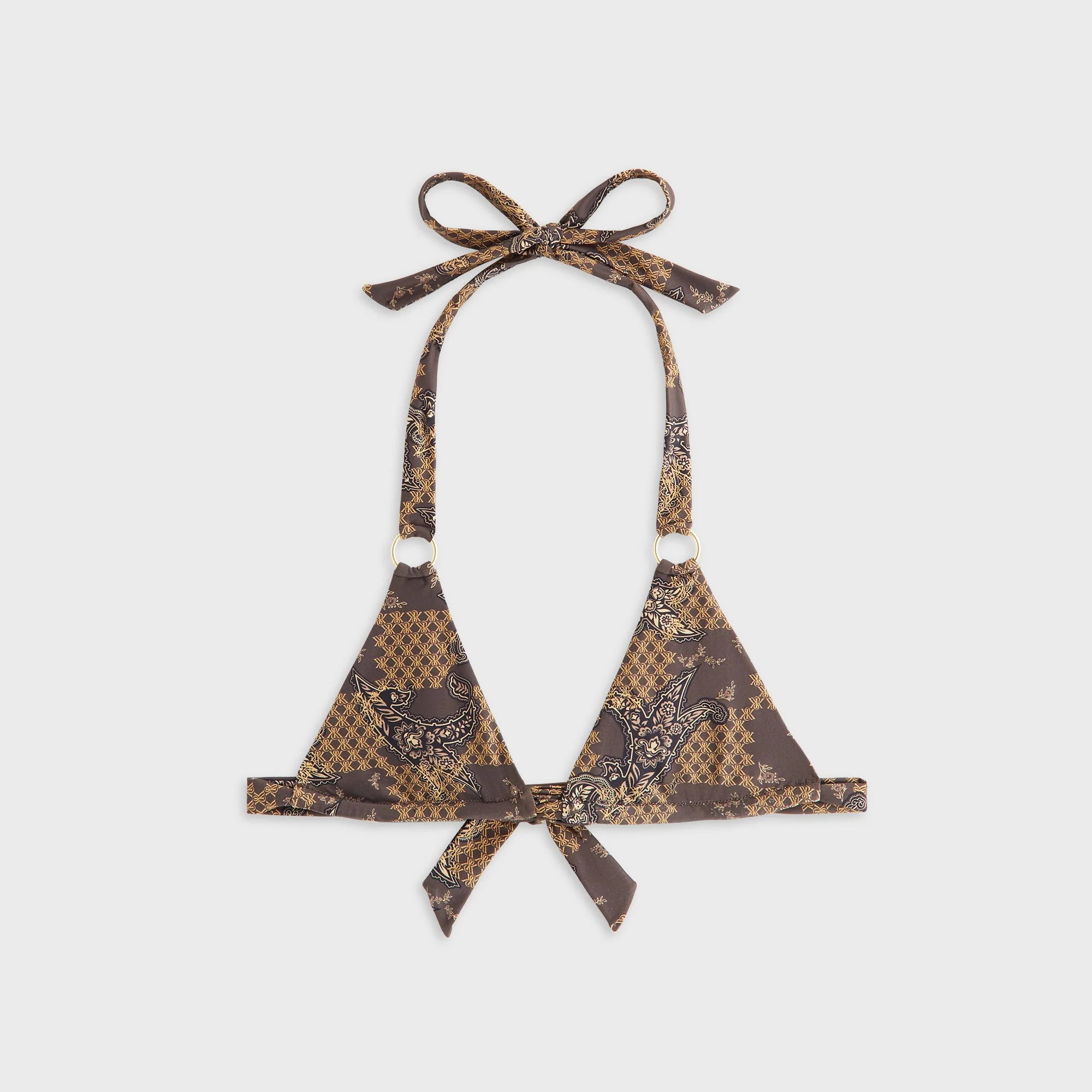 Kith Women Kenna Crest Paisley Tie Top