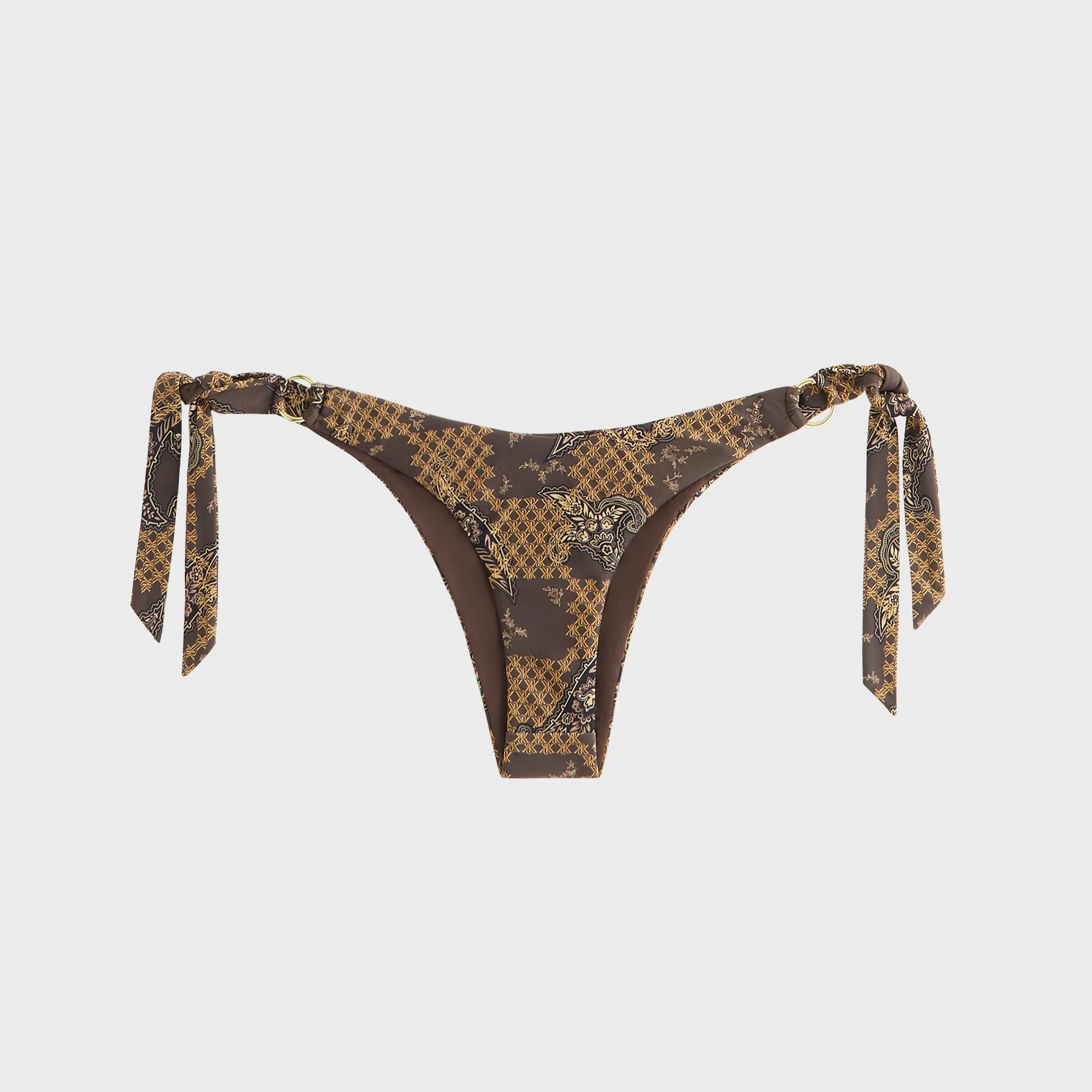 Kith Women Iris Crest Paisley Tie Bottom