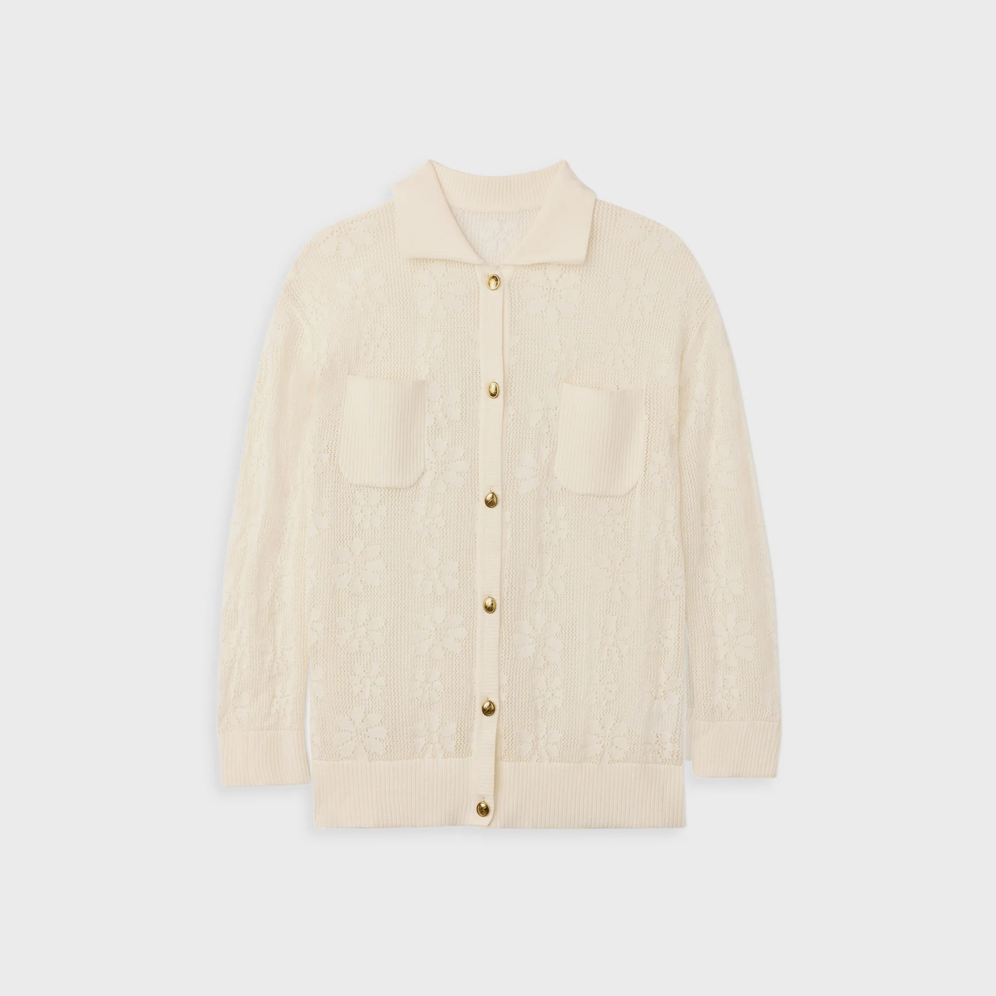 Delilah Crochet Shirt