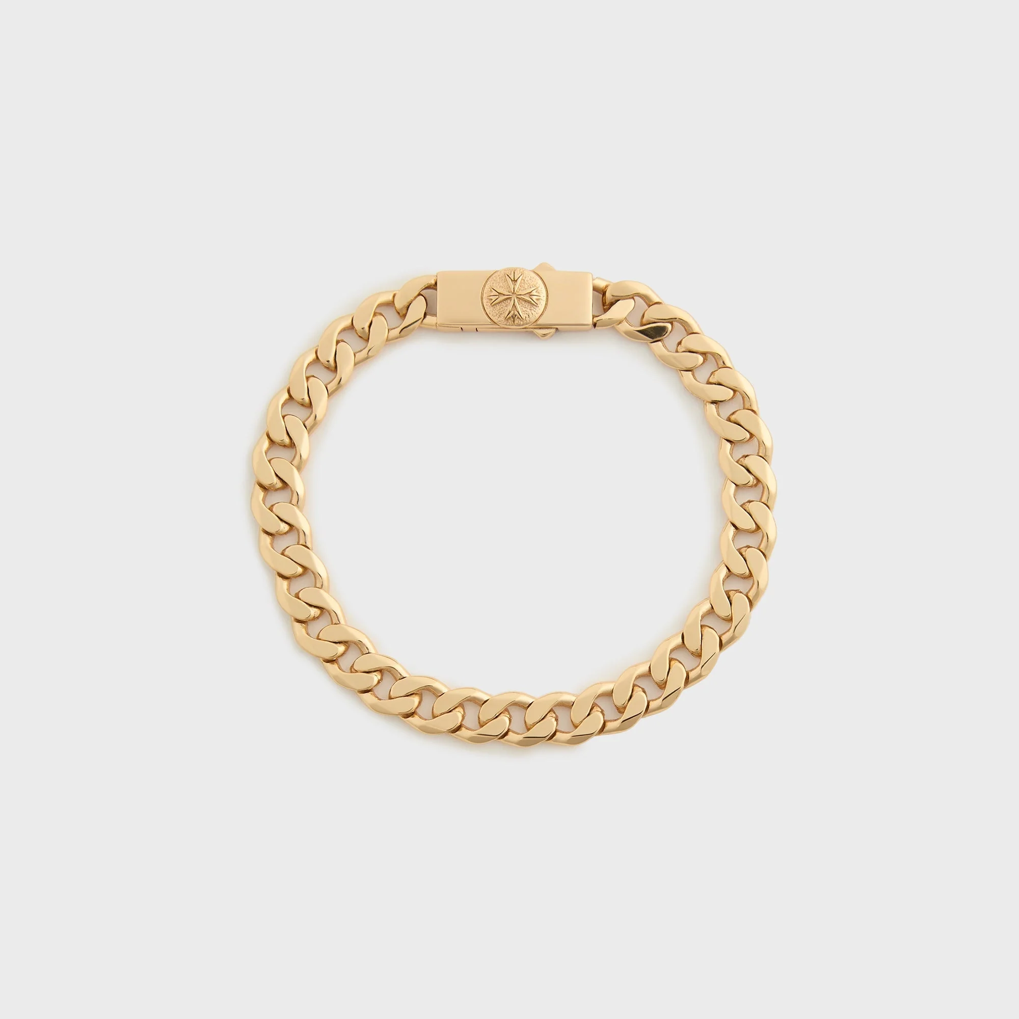 Gold Tiny Edge Chain Bracelet