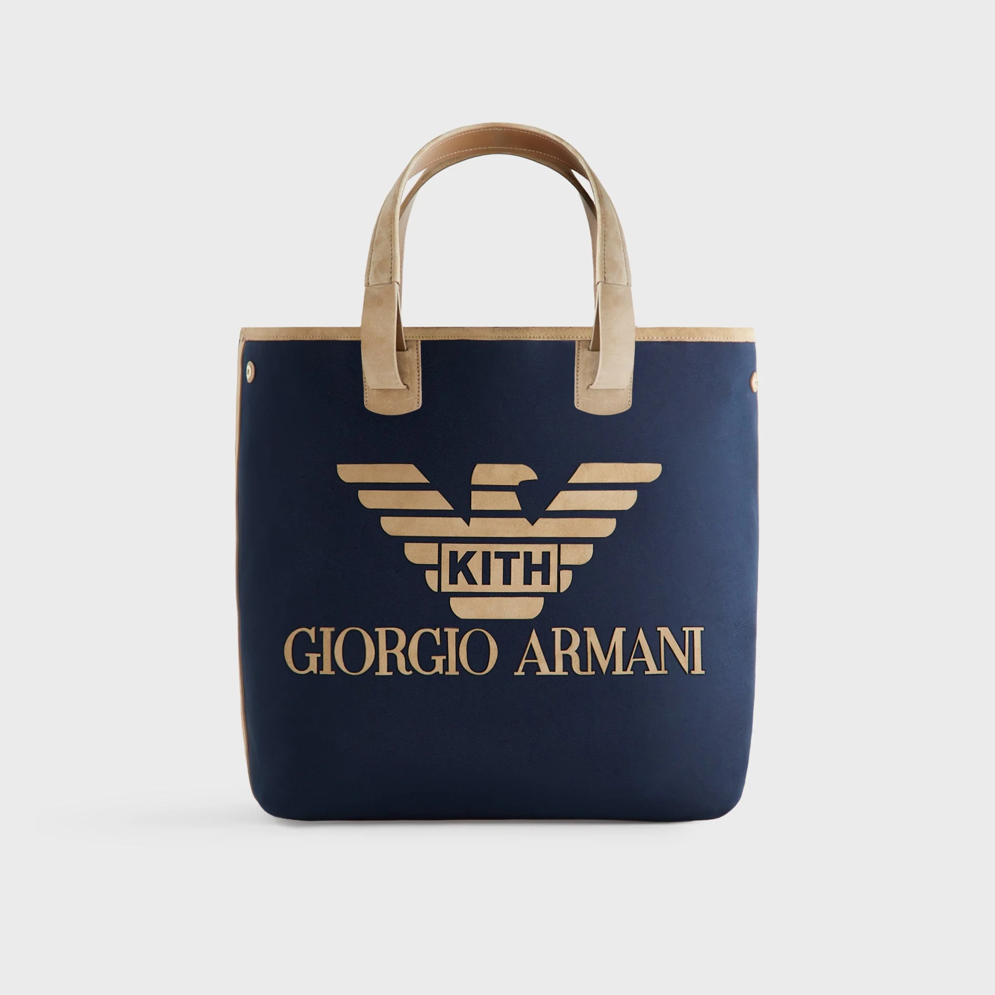 Giorgio Armani & Kith Canvas Tote