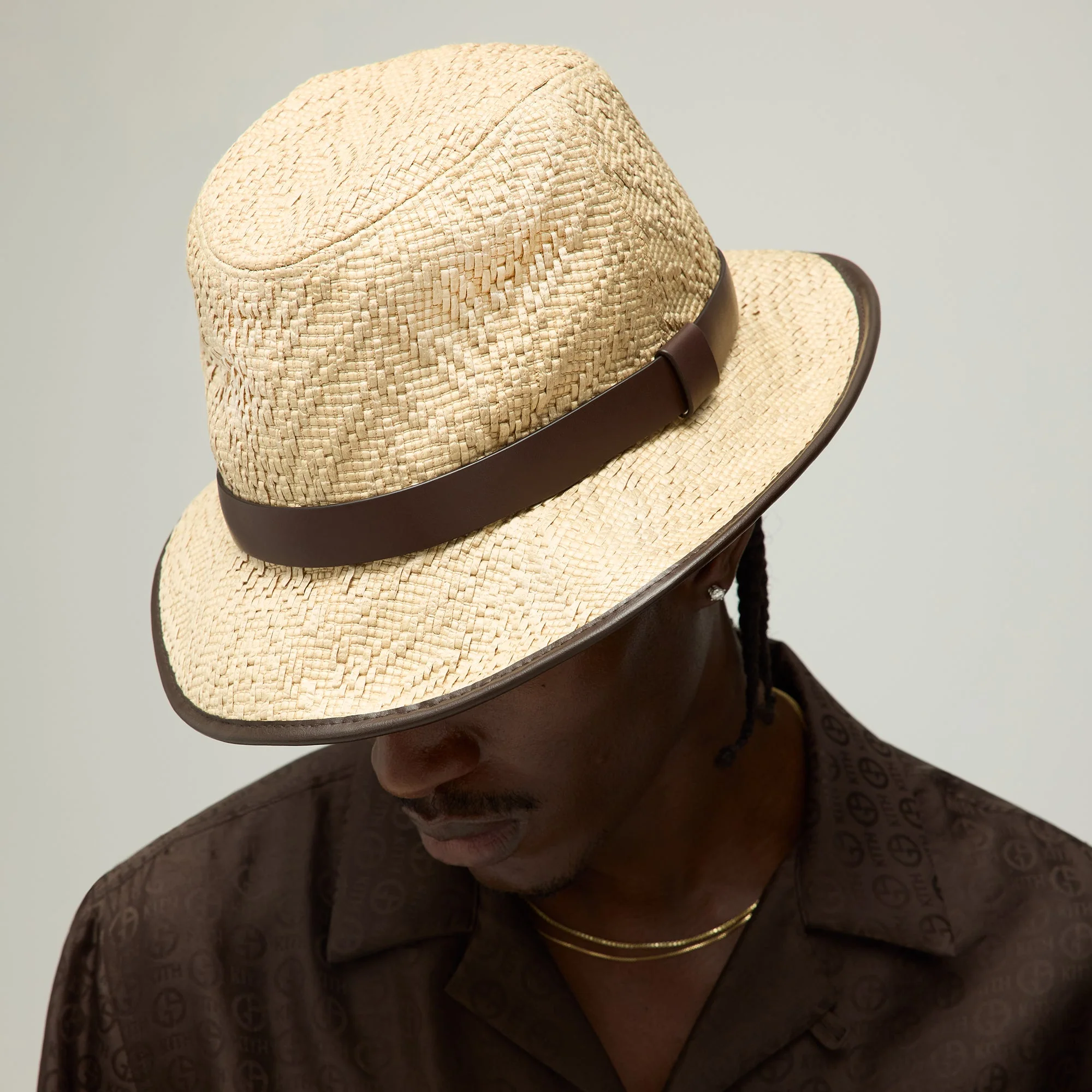 Giorgio Armani & Kith Paper Straw Fedora
