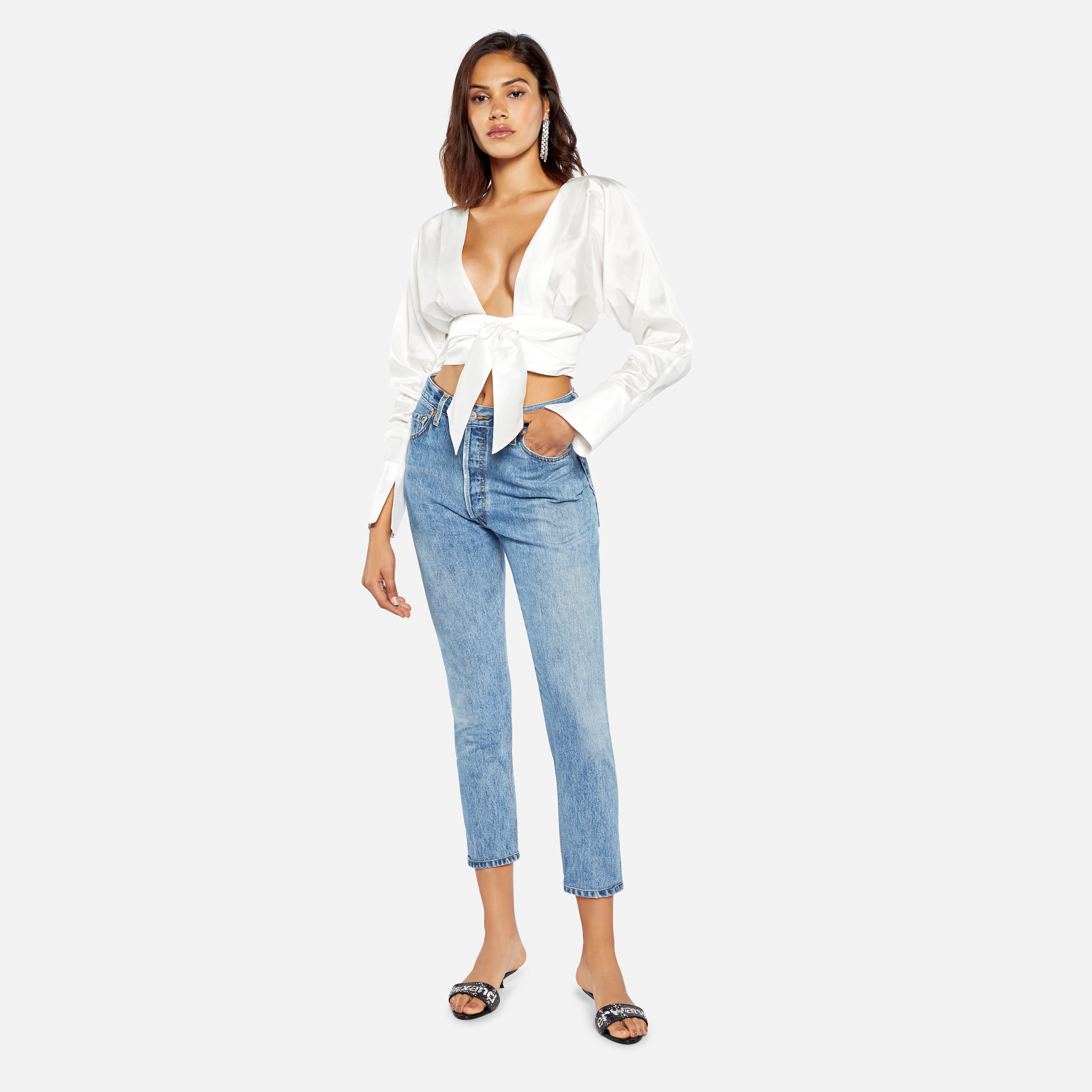 Pumped Up Wrap Top