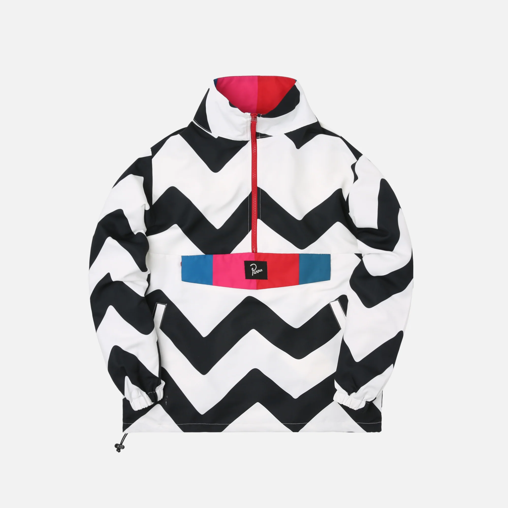 Vase Mountain Stripes Windbreaker