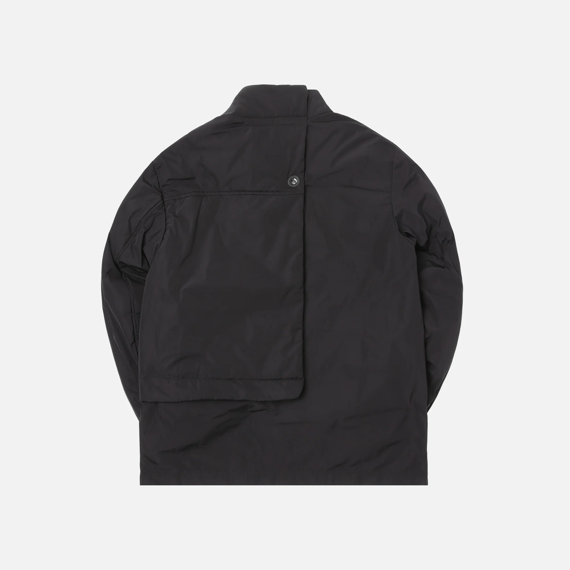Padded Paneled Crewneck