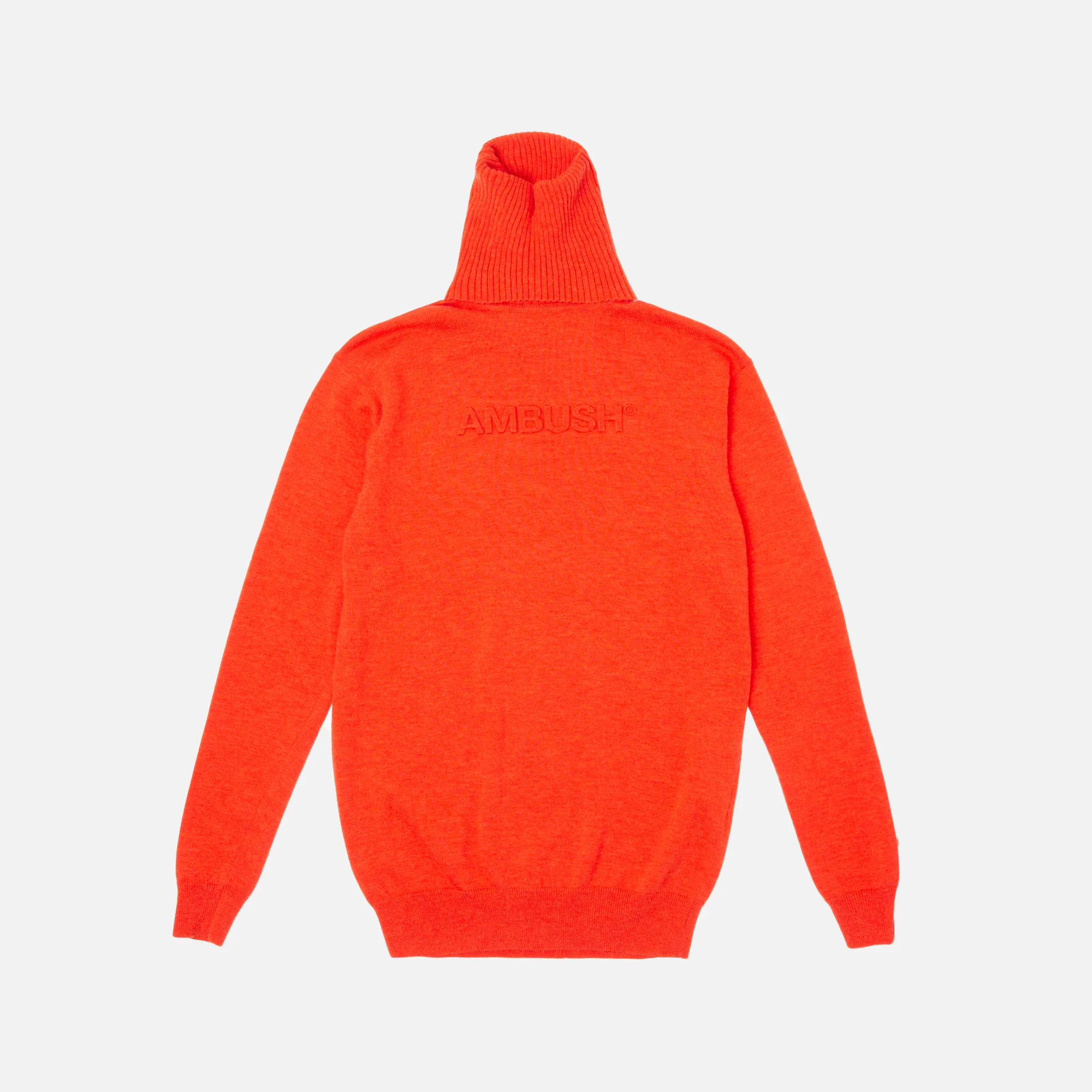 Turtle Neck Emboss Knit