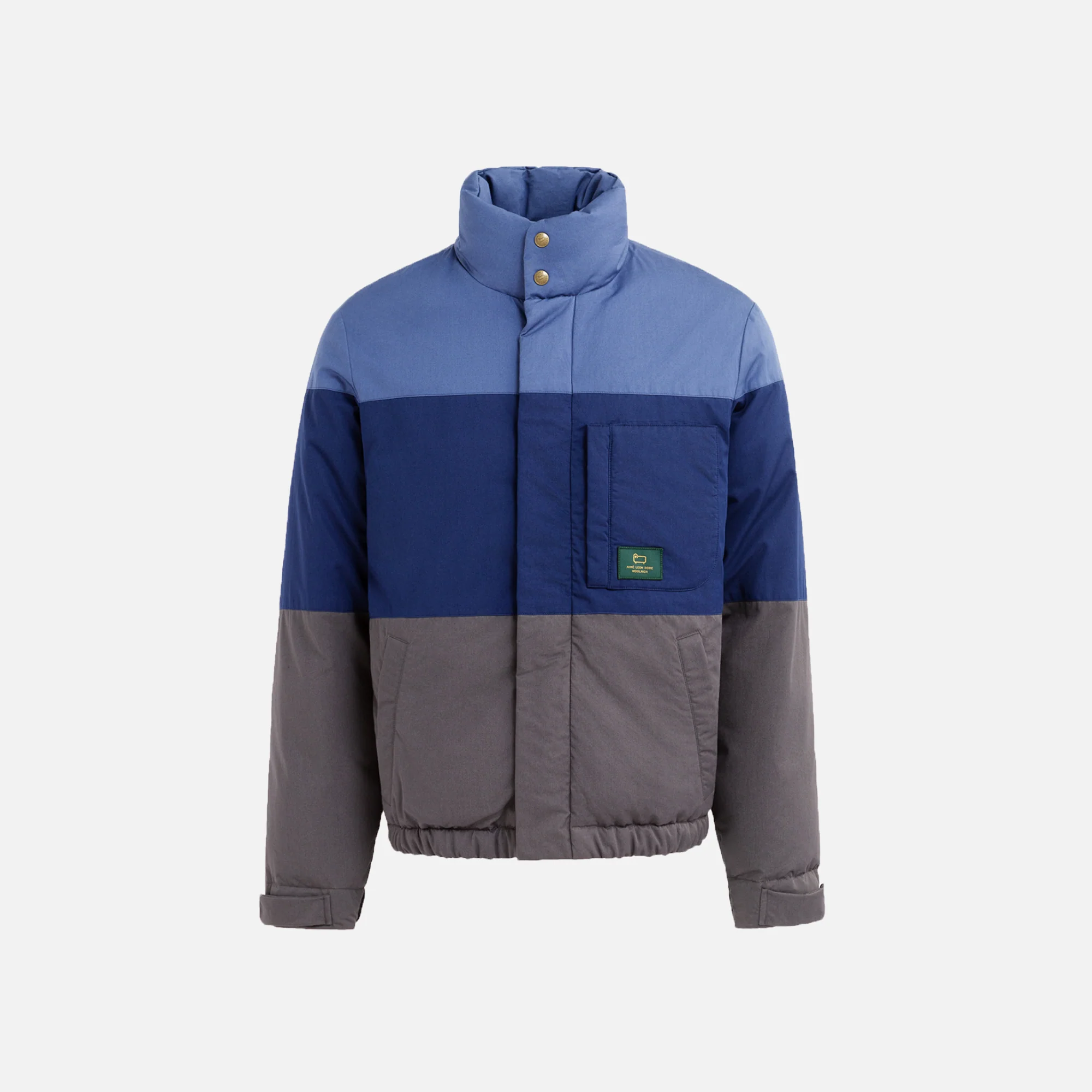 x Woolrich Colorblock Down Jacket