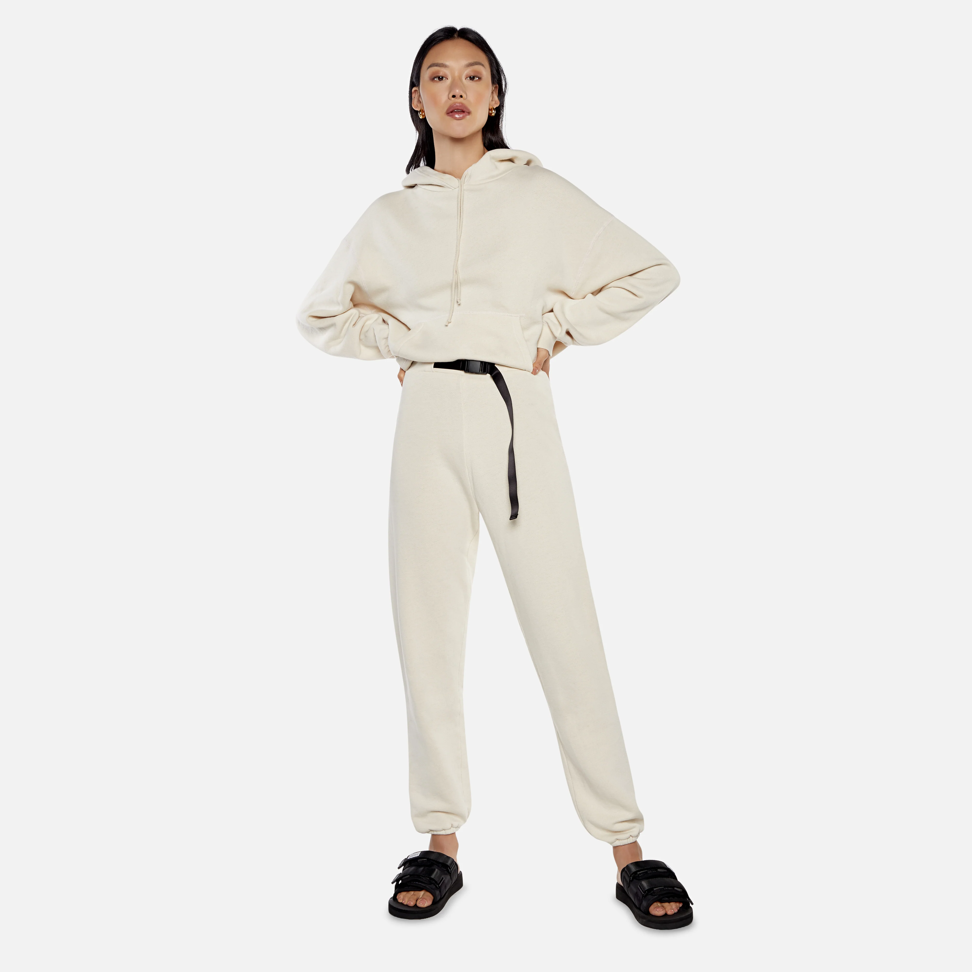 Belted Vintage Fleece Sweatpants